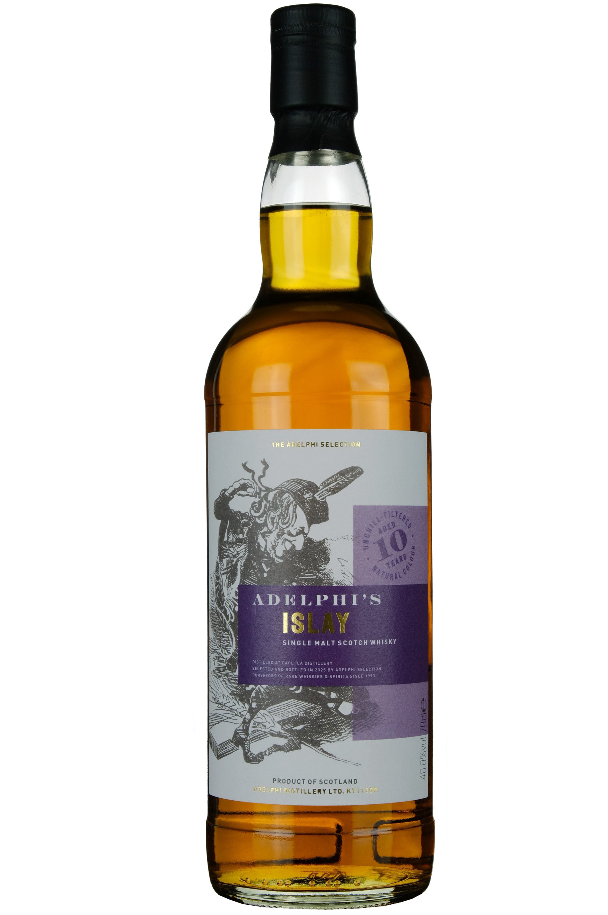 Caol Ila 10 Year Old Adelphi's Islay Bottled 2025