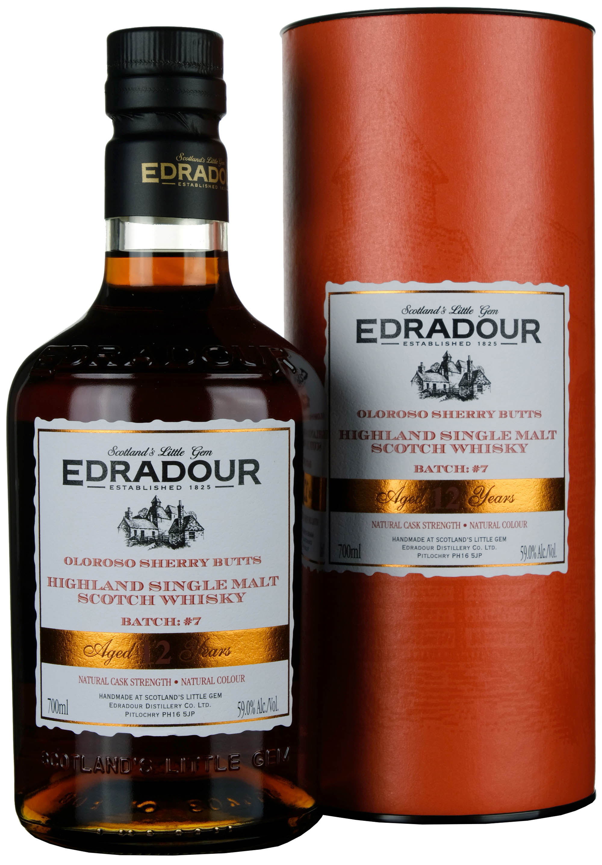 Edradour 2013-2025 | 12 Year Old Cask Strength Batch 7