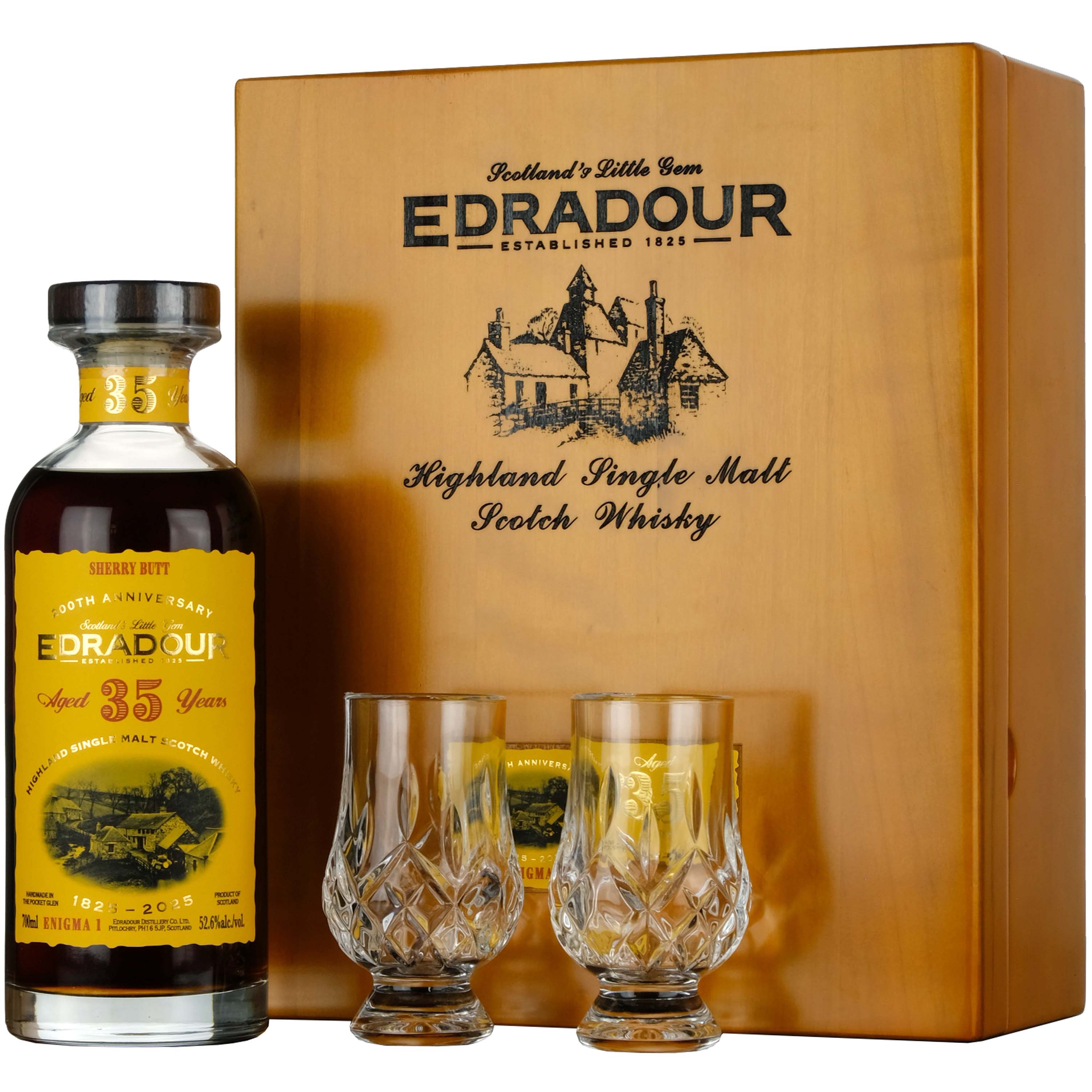 Edradour 1989 | 35 Year Old 200th Anniversary 1825-2025 Enigma 1 Single Cask 355