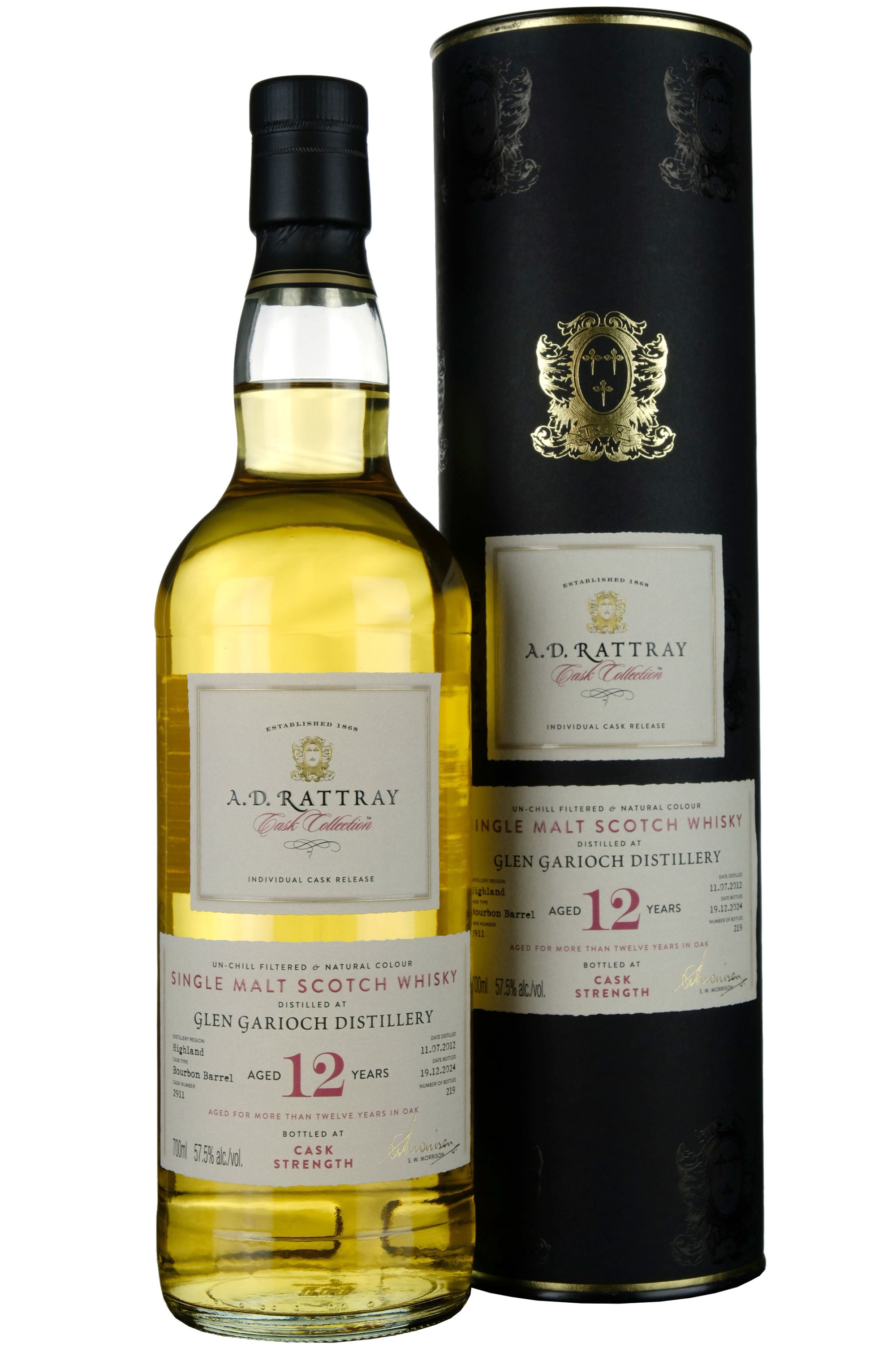 Glen Garioch 2012-2024 | 12 Year Old A. D. Rattray Cask Collection Single Cask 2911