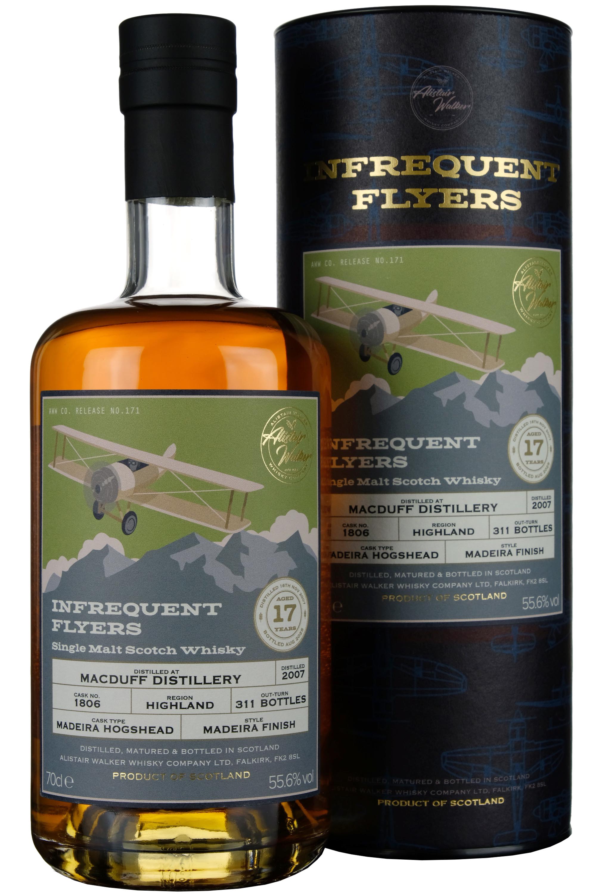 Macduff 2007-2025 | 17 Year Old Infrequent Flyers Single Cask 1806