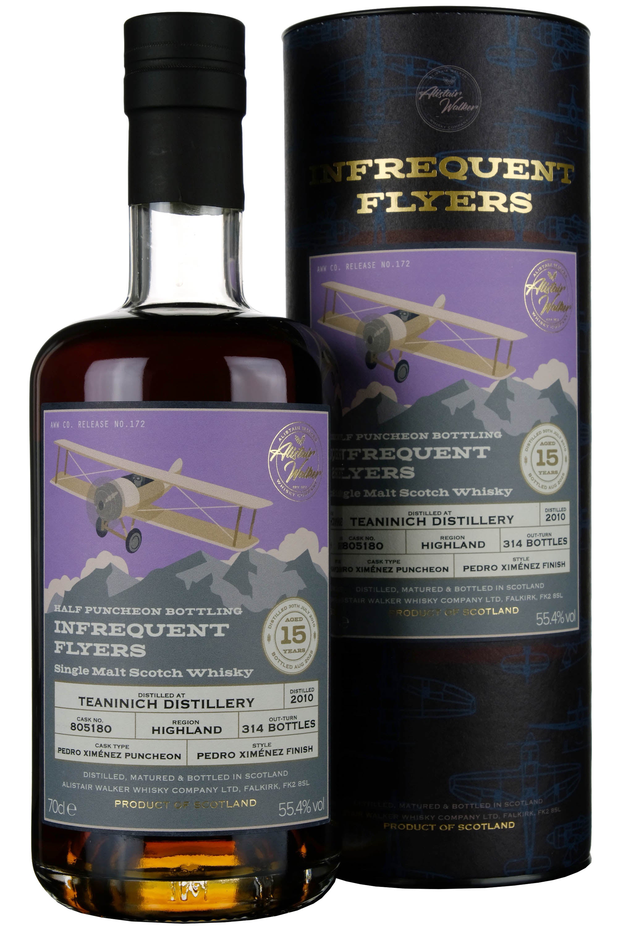 Teaninich 2010-2025 | 15 Year Old Infrequent Flyers Single Cask 805180