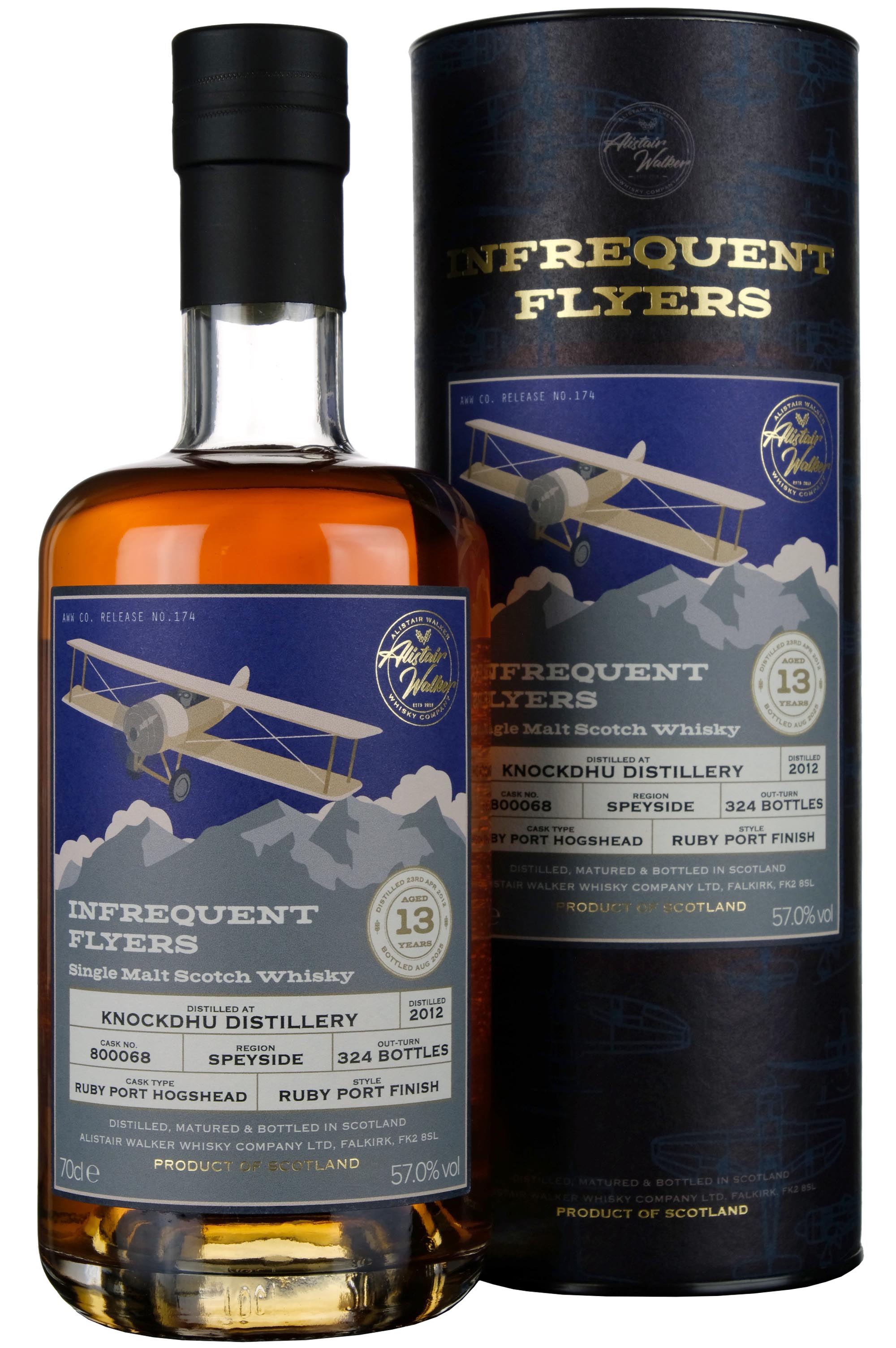 Knockdhu 2012-2025 | 13 Year Old Infrequent Flyers Single Cask 800068