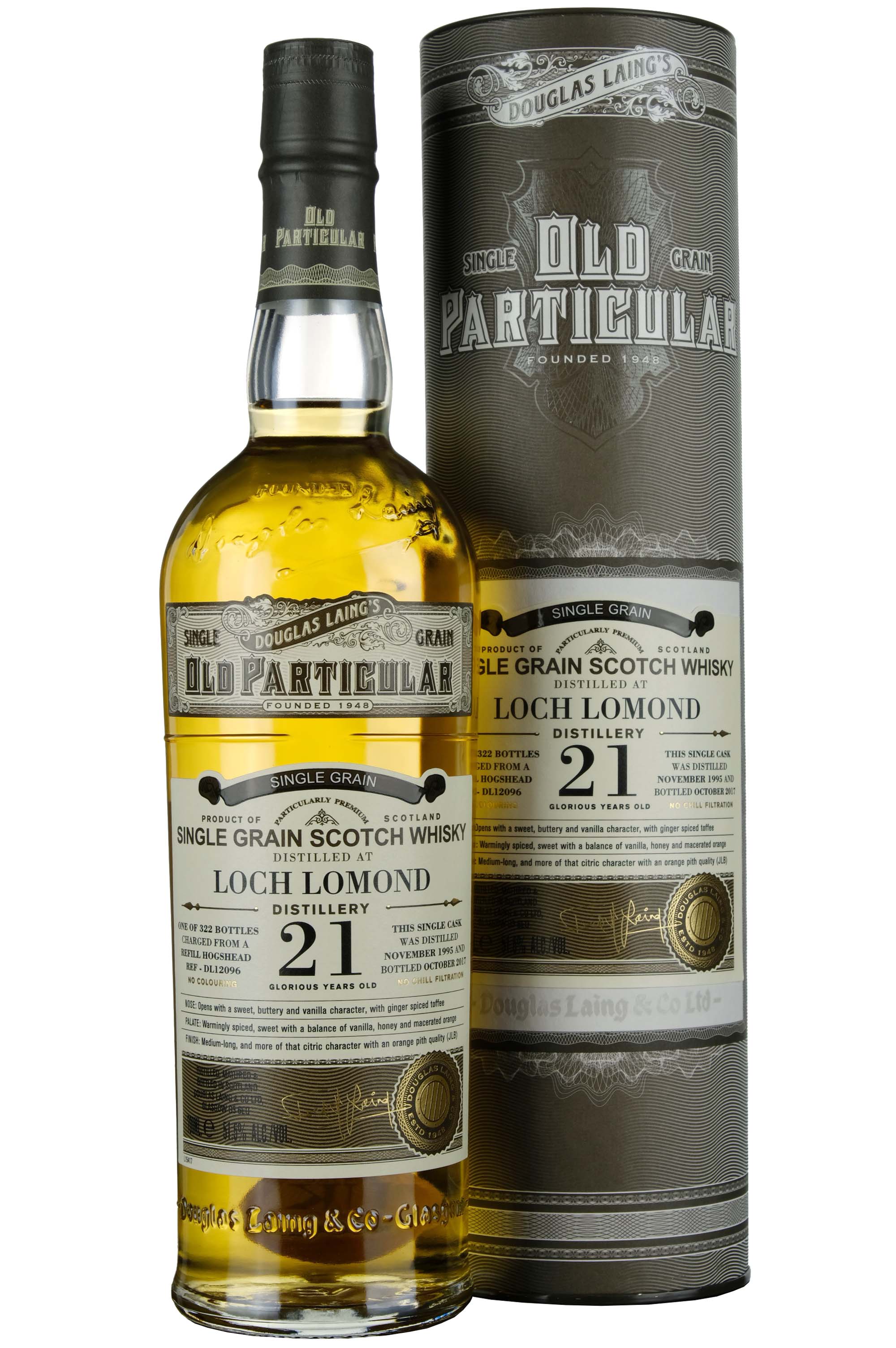 Loch Lomond 1995-2017 | 21 Year Old Douglas Laing Old Particular Single Cask DL12096