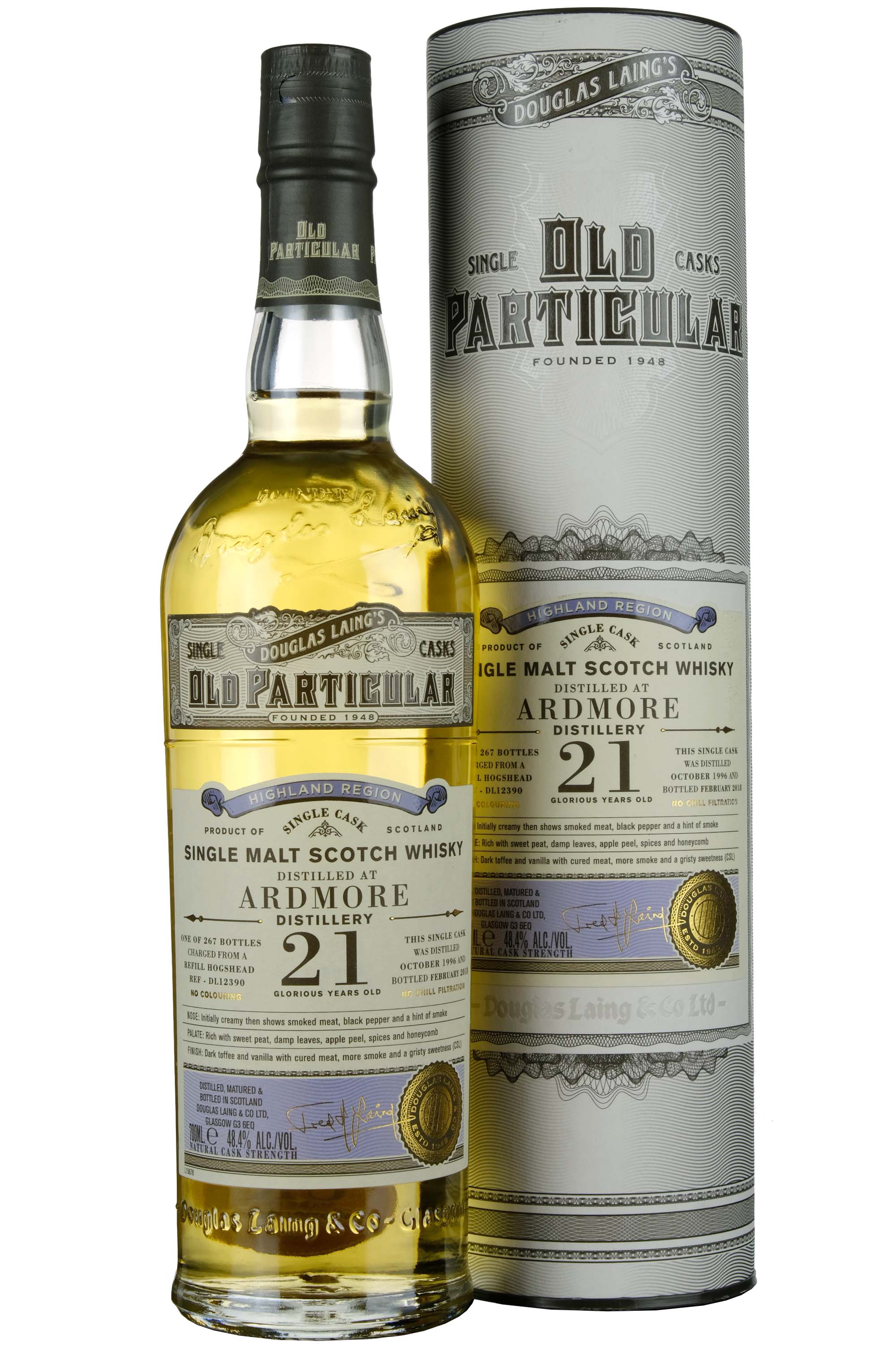 Ardmore 1996-2018 | 21 Year Old Douglas Laing Old Particular Single Cask DL12390
