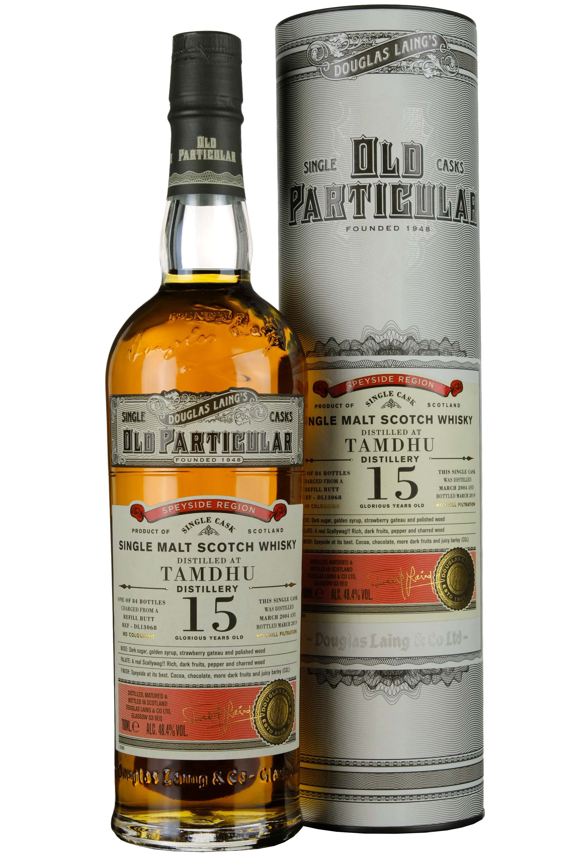 Tamdhu 2004-2019 | 15 Year Old Douglas Laing Old Particular Single Cask DL13068
