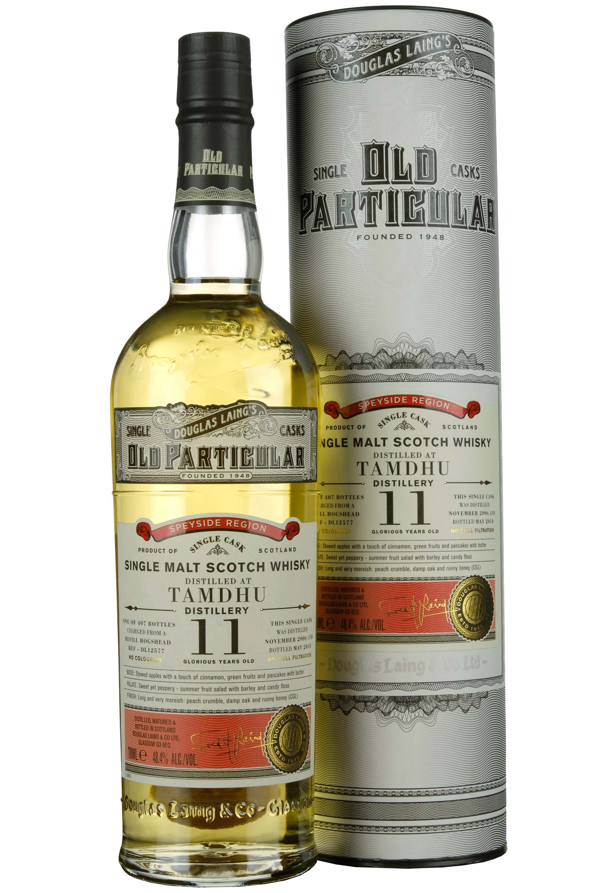 Tamdhu 2006-2018 | 11 Year Old Douglas Laing Old Particular Single Cask DL12577