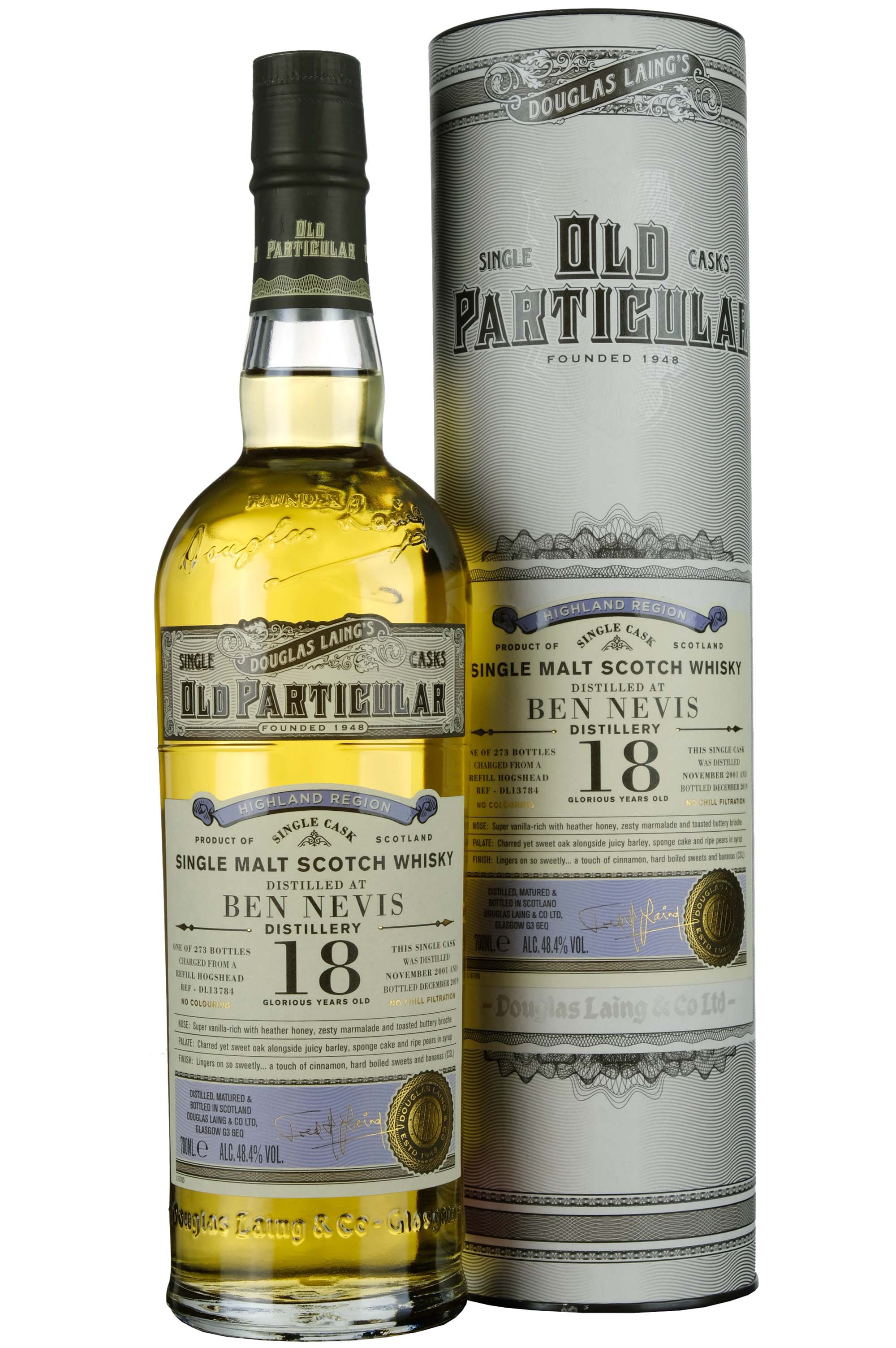 Ben Nevis 2001-2019 | 18 Year Old Douglas Laing Old Particular Single Cask DL13784