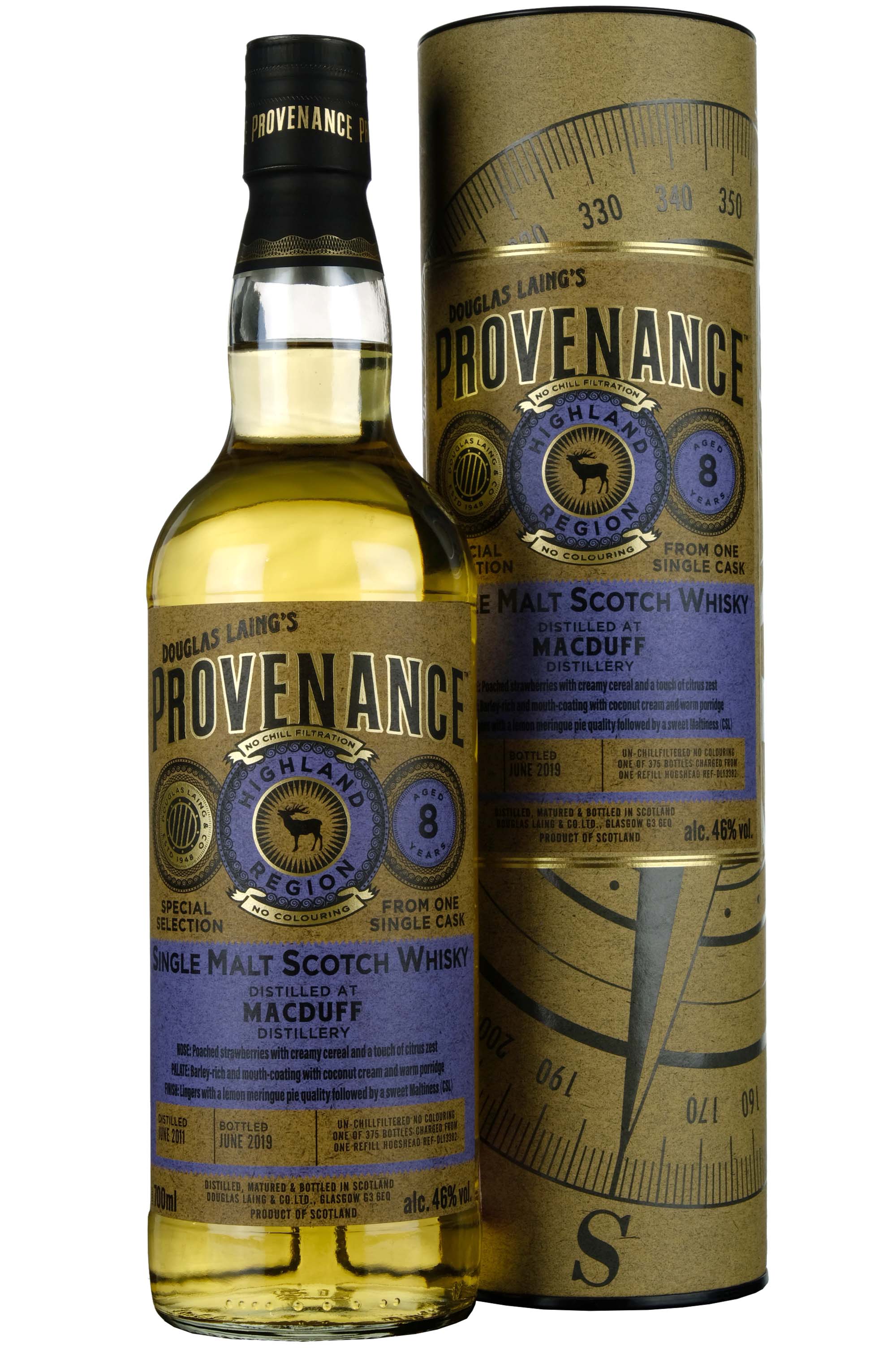 Macduff 2011-2019 | 8 Year Old Douglas Laing Provenance Single Cask DL13382