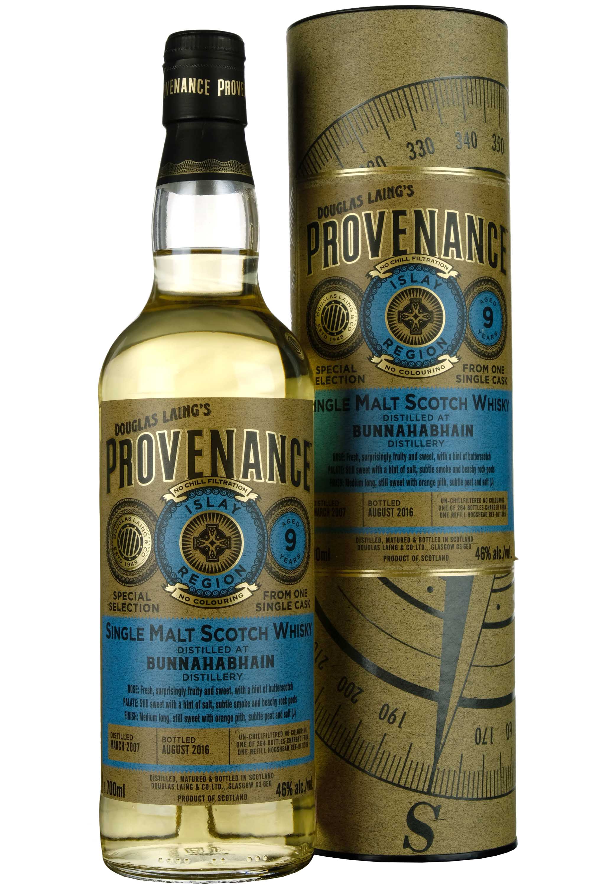 Bunnahabhain 2007-2016 | 9 Year Old Douglas Laing Provenance Single Cask DL11369