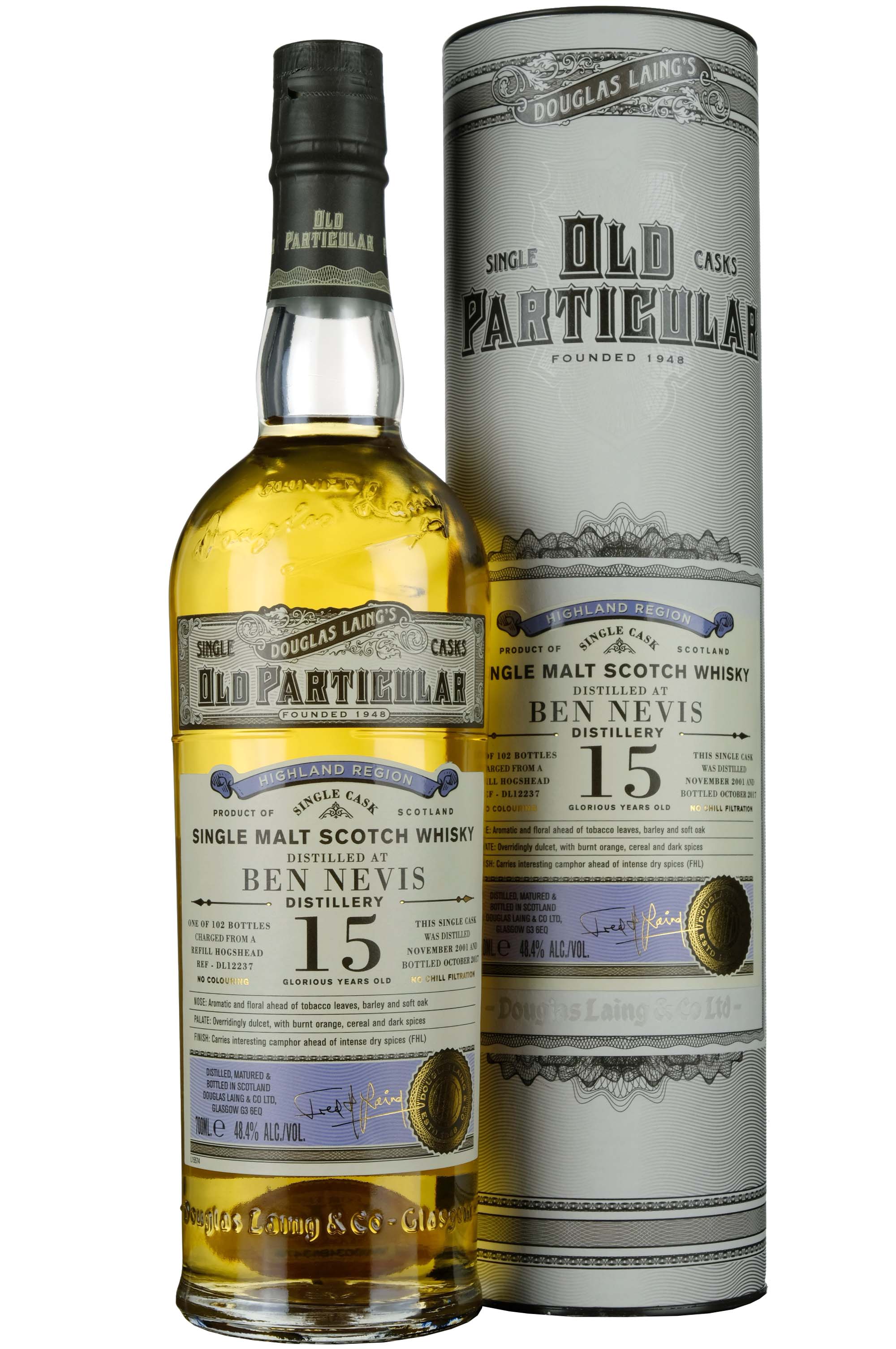 Ben Nevis 2001-2017 | 15 Year Old Douglas Laing Old Particular Single Cask DL12237