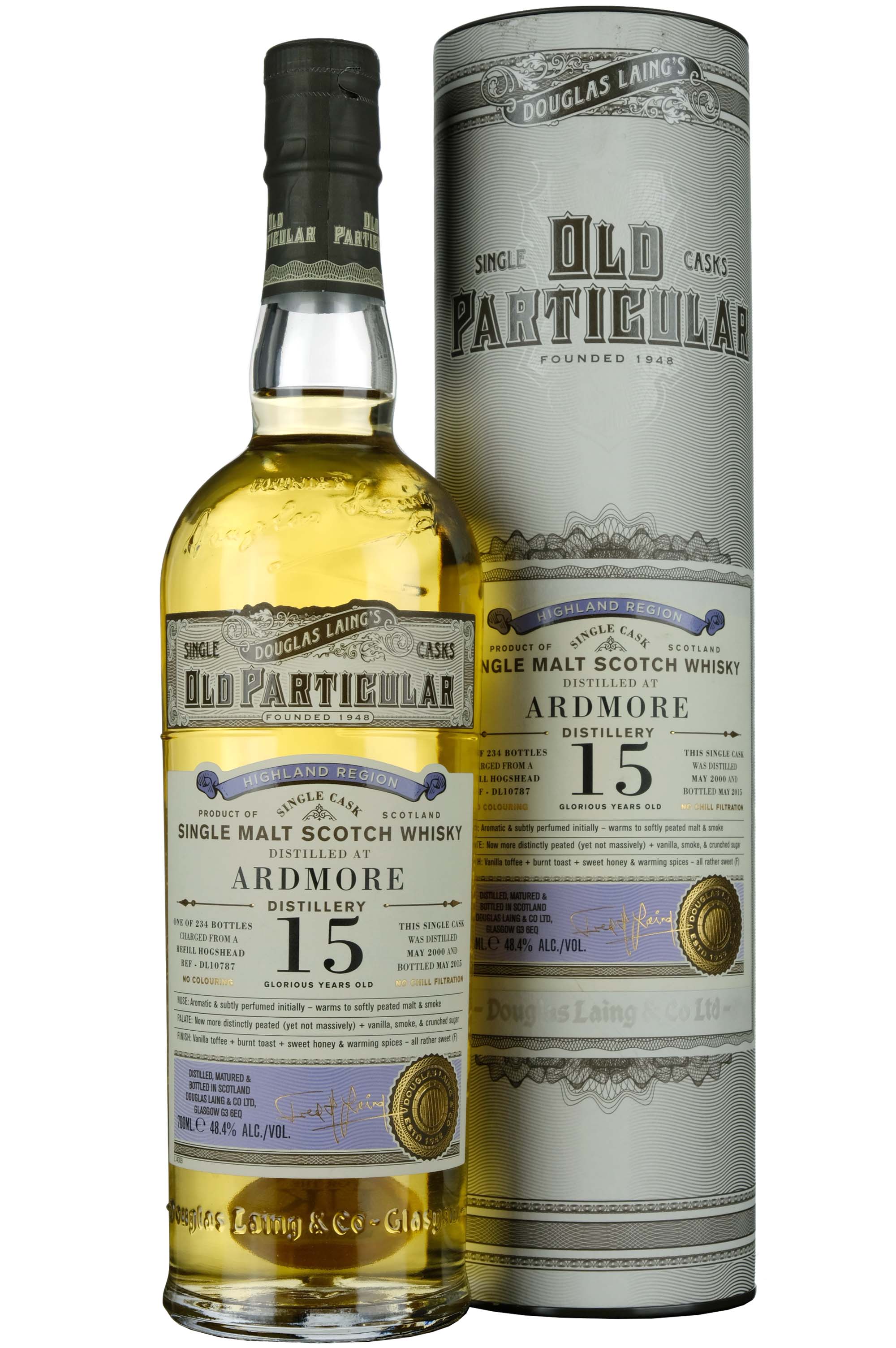 Ardmore 2000-2015 | 15 Year Old Douglas Laing Old Particular Single Cask DL10787