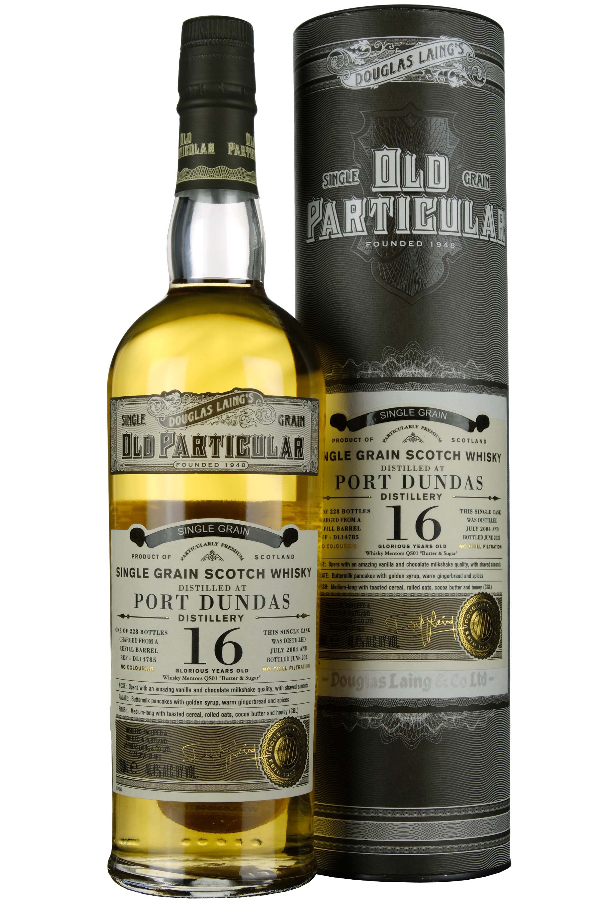 Port Dundas 2004-2021 | 16 Year Old Douglas Laing Old Particular Single Cask DL14785