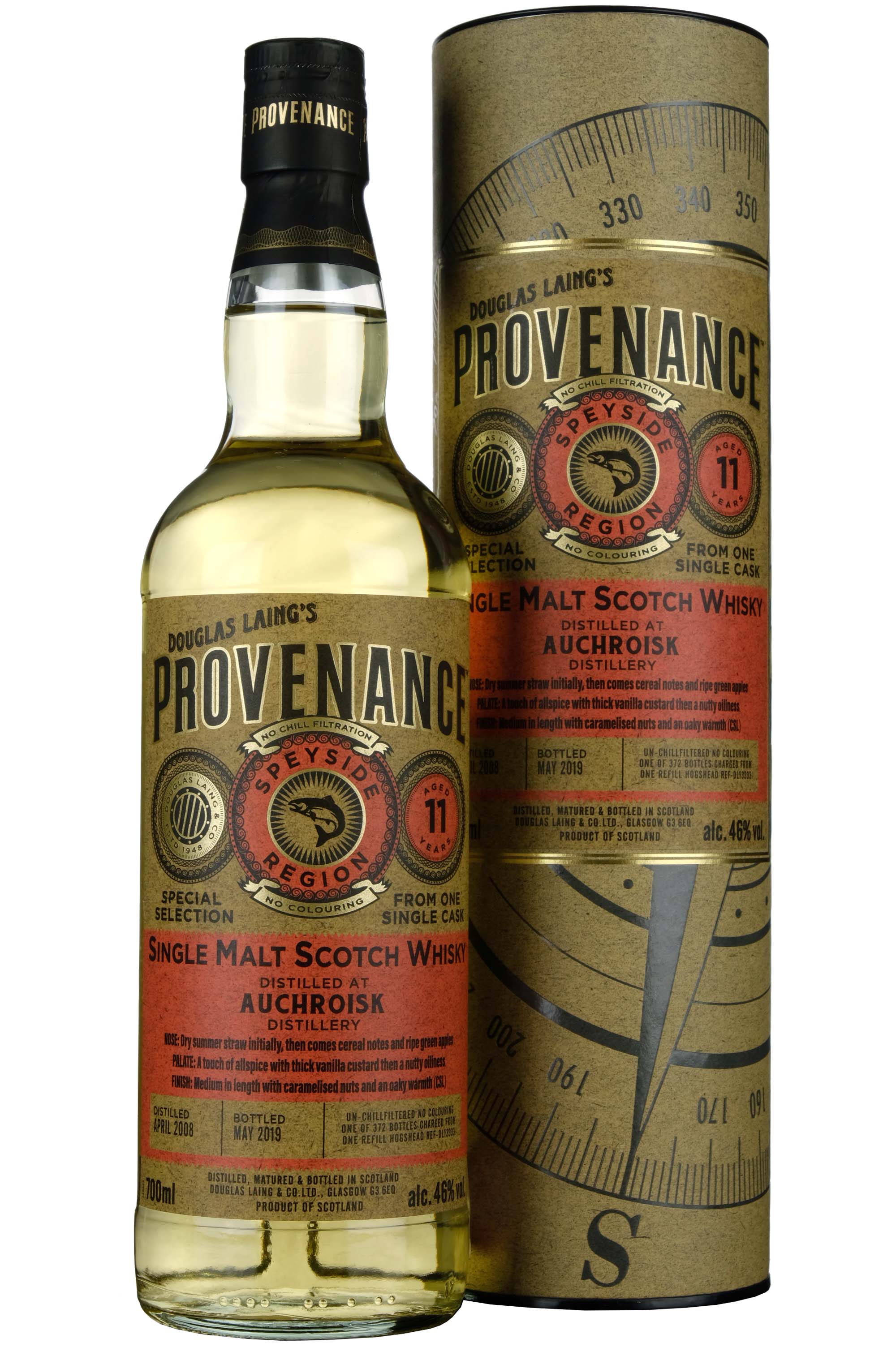 Auchroisk 2008-2019 | 11 Year Old Douglas Laing Provenance Single Cask DL13333