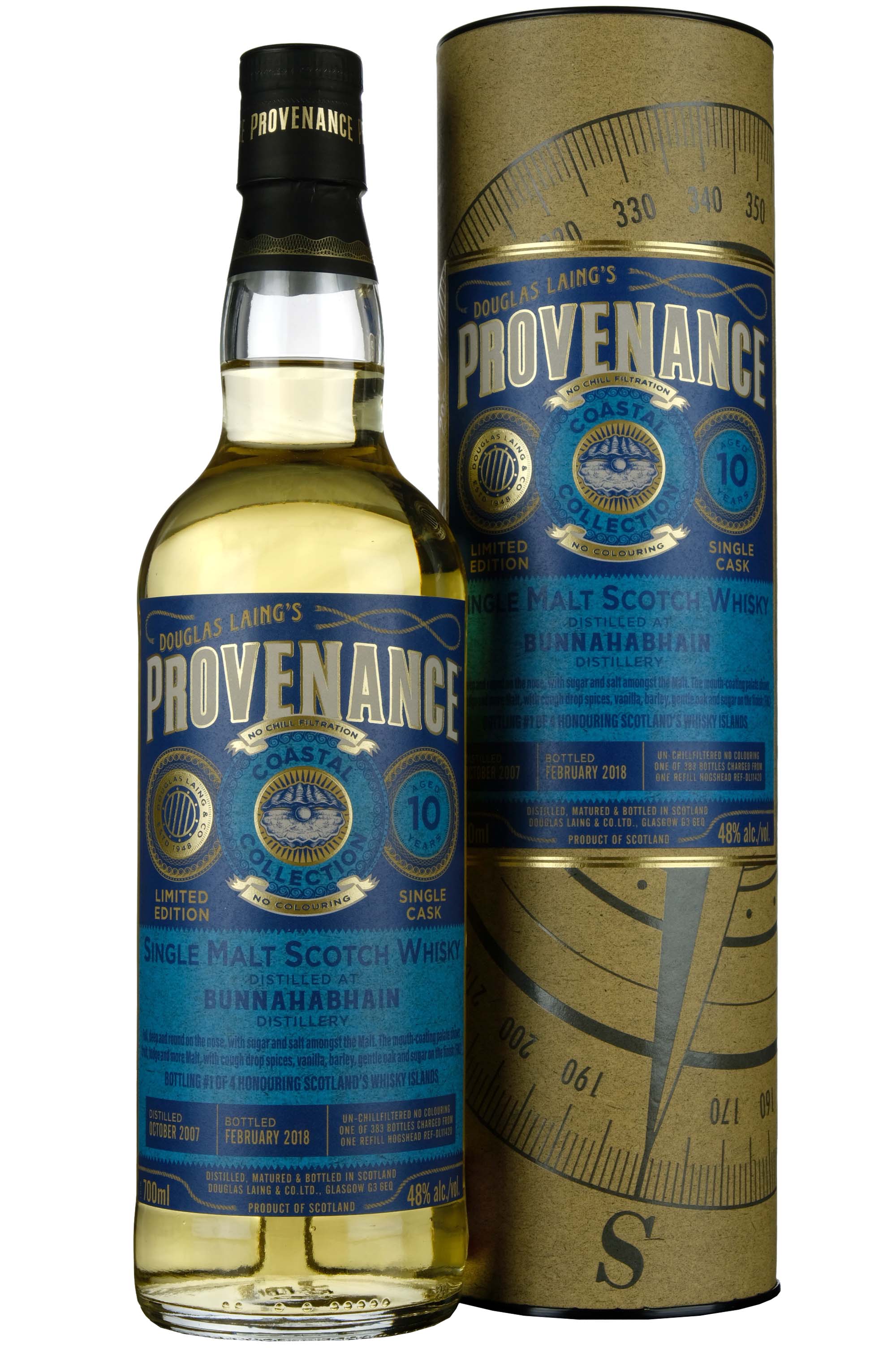 Bunnahabhain 2007-2018 | 10 Year Old Douglas Laing Provenance Single Cask DL11420