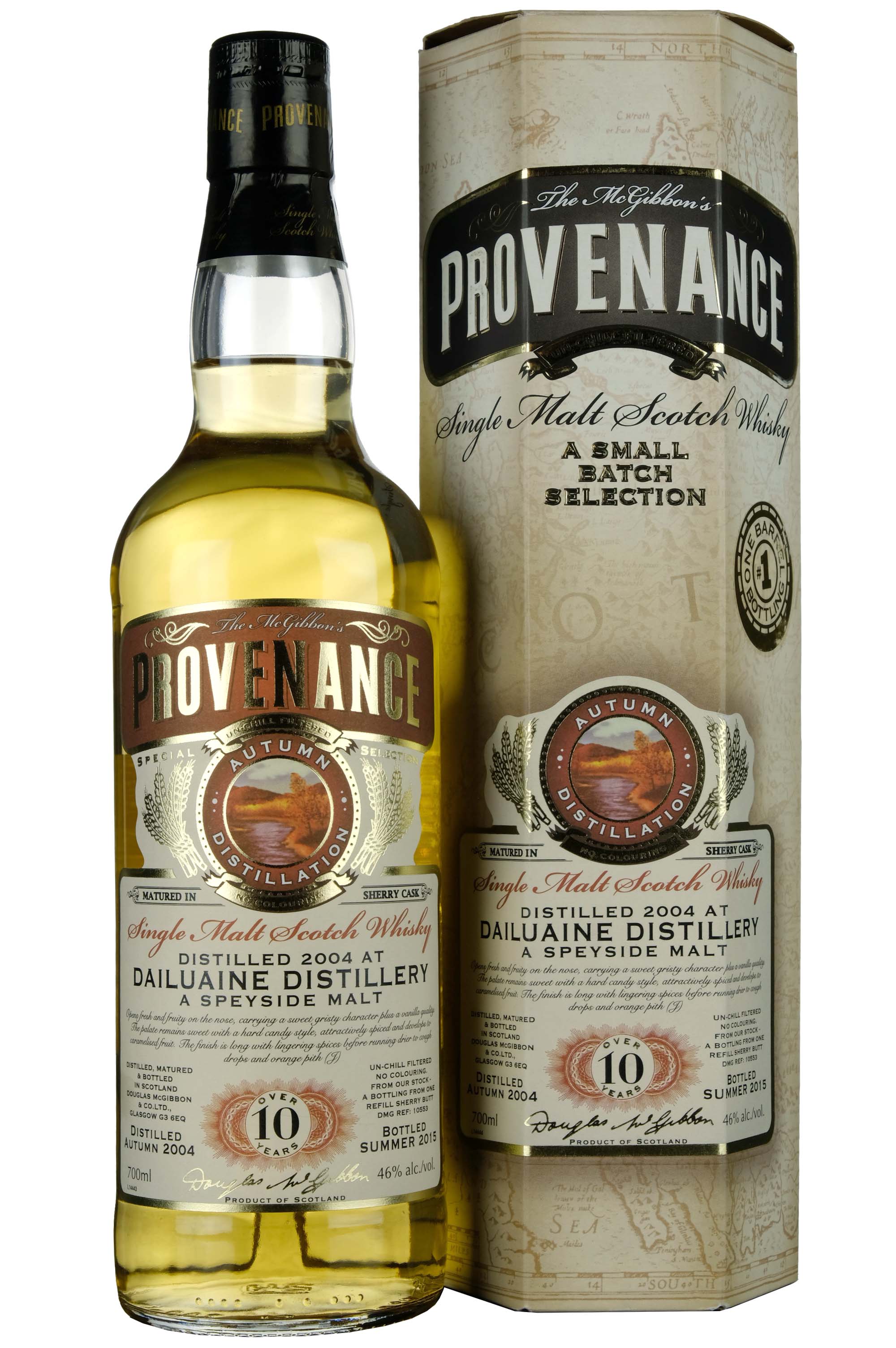 Dailuaine 2004-2015 | 10 Year Old Douglas Laing Provenance Single Cask 10553