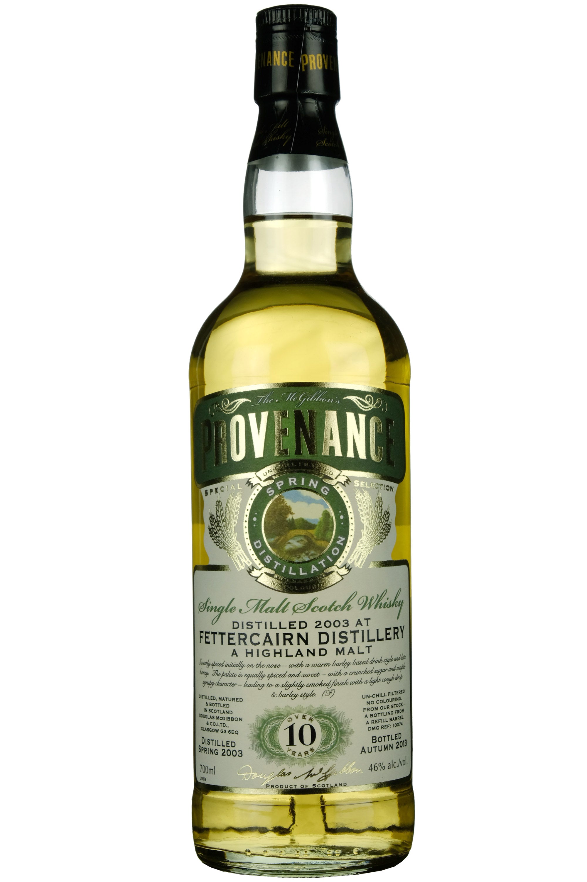 Fettercairn 2003-2013 | 10 Year Old Douglas Laing Provenance Single Cask 10074