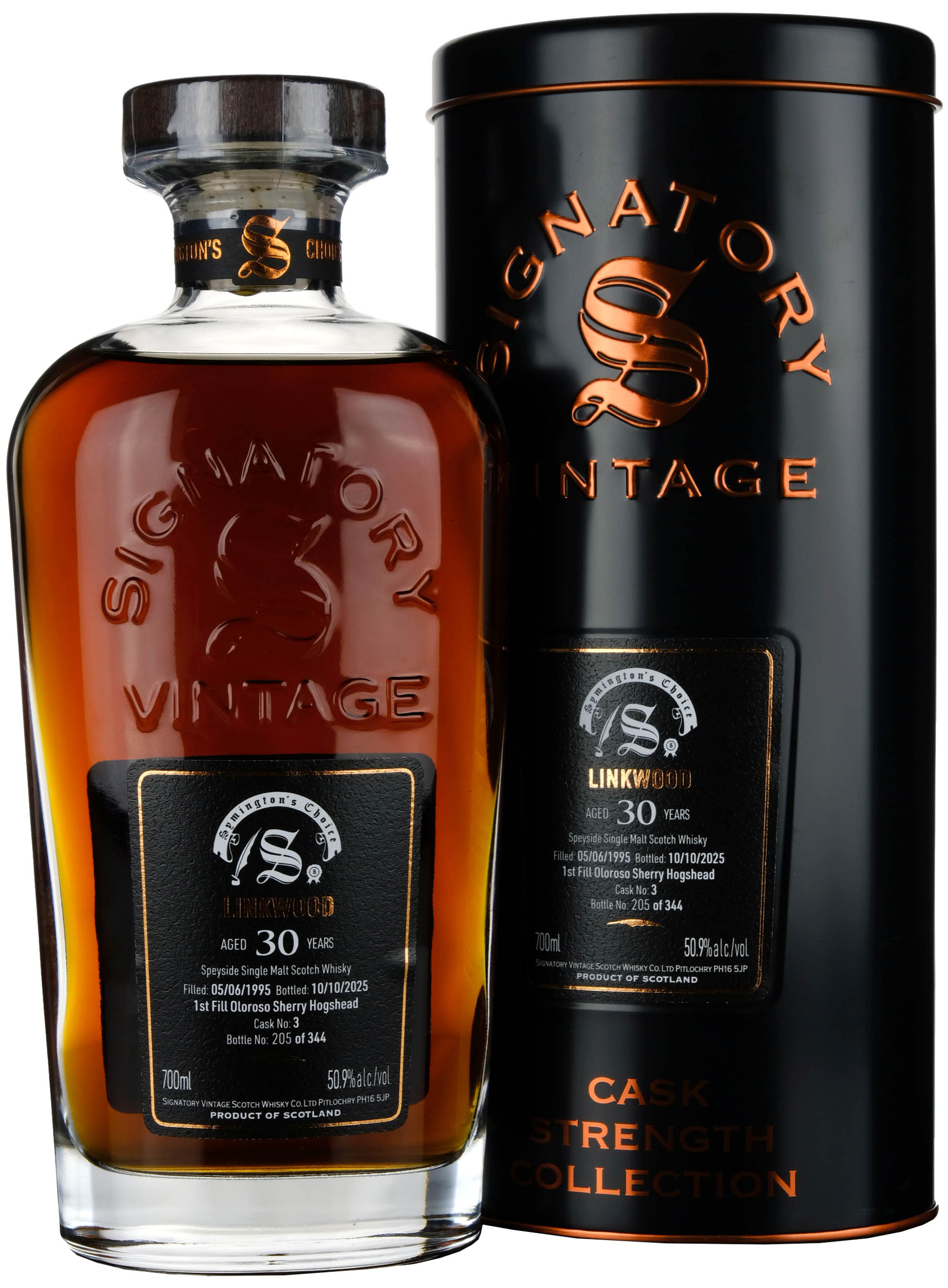 Linkwood 1995-2025 | 30 Year Old Signatory Vintage Symington's Choice Single Cask 3