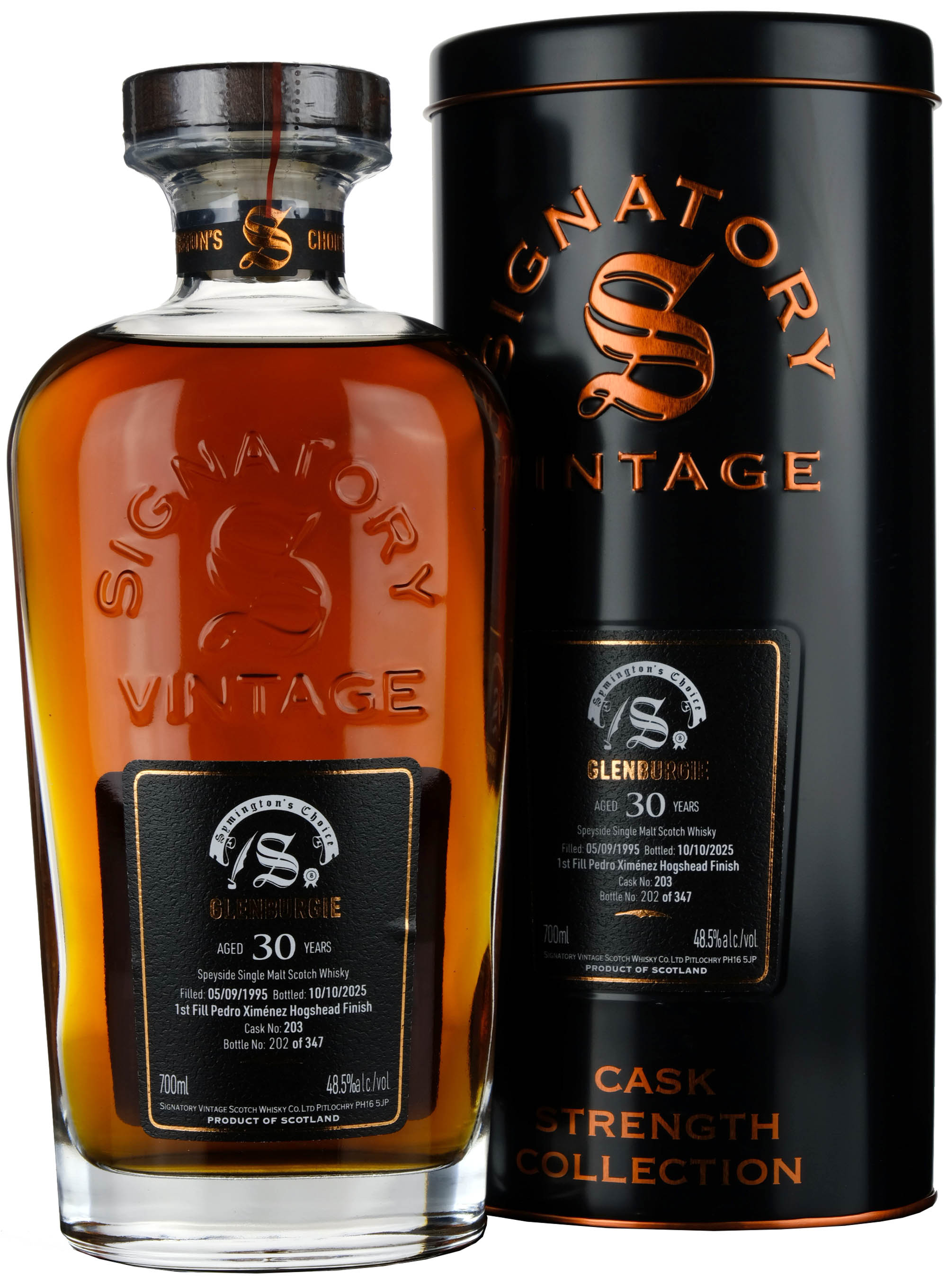 Glenburgie 1995-2025 | 30 Year Old Signatory Vintage Symington's Choice Single Cask 203