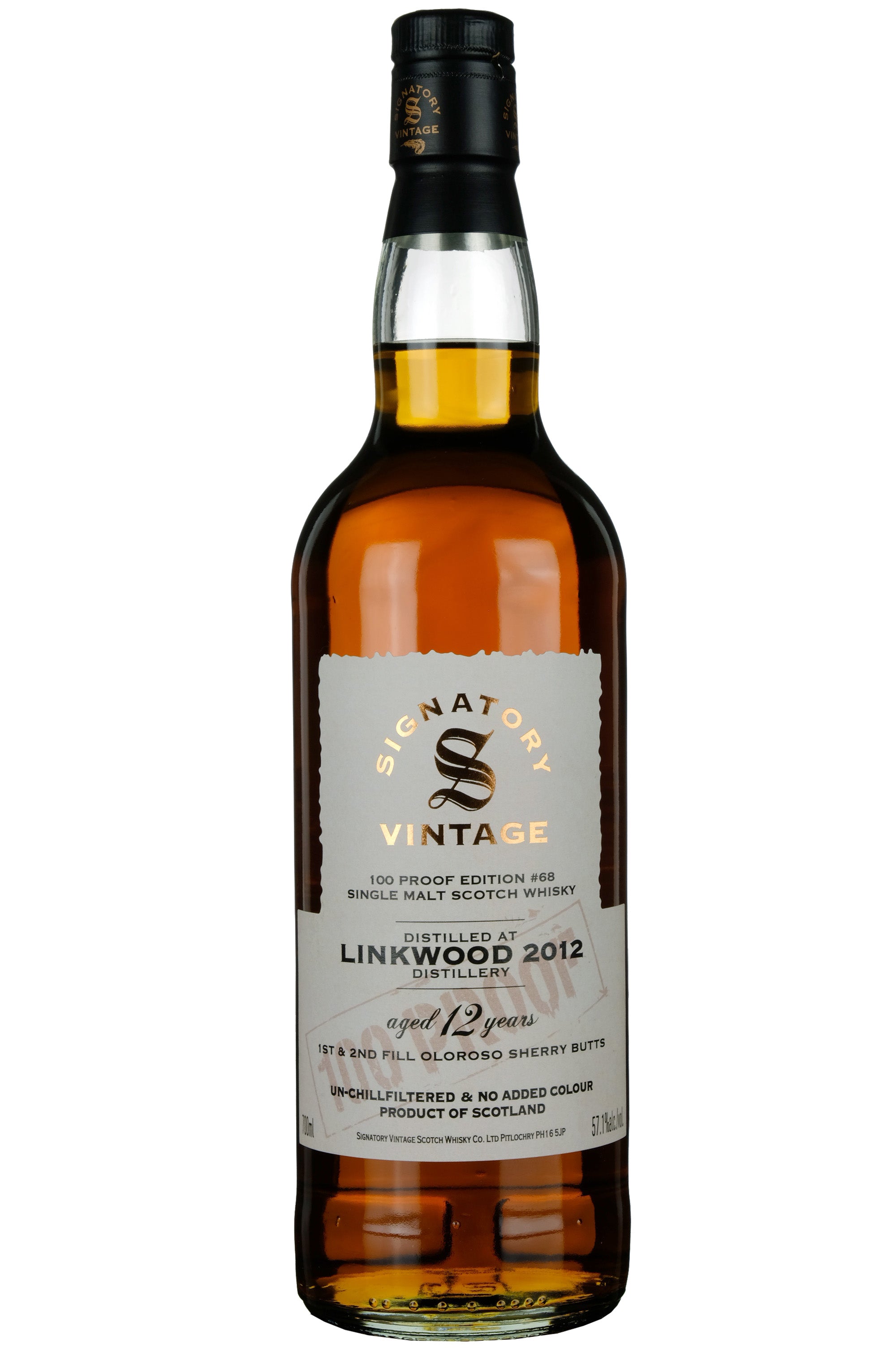 Linkwood 2012-2025 | 12 Year Old Signatory Vintage 100 Proof Edition 68