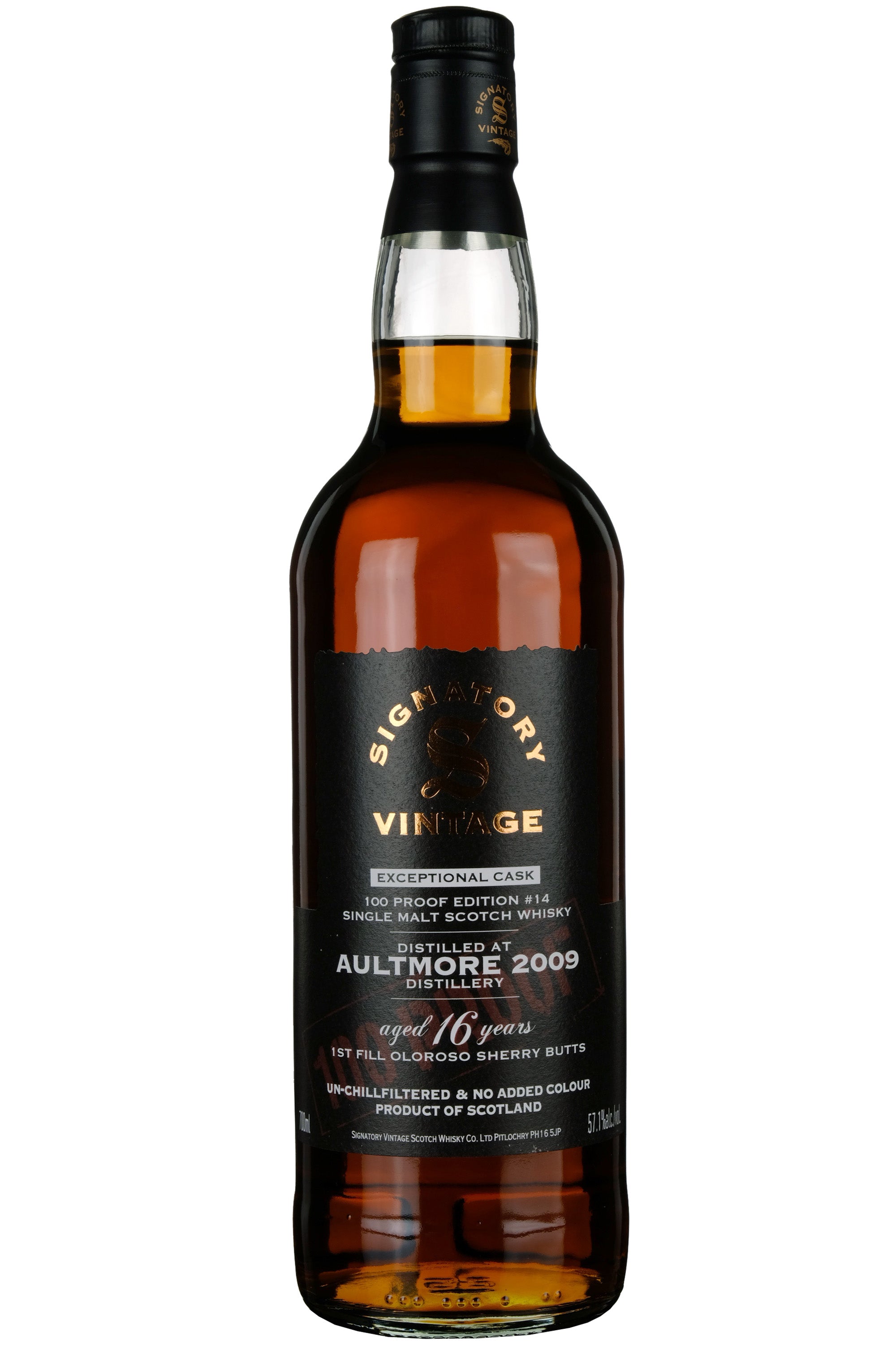 Aultmore 2009-2025 | 16 Year Old Signatory Vintage Exceptional Cask 100 Proof Edition 14