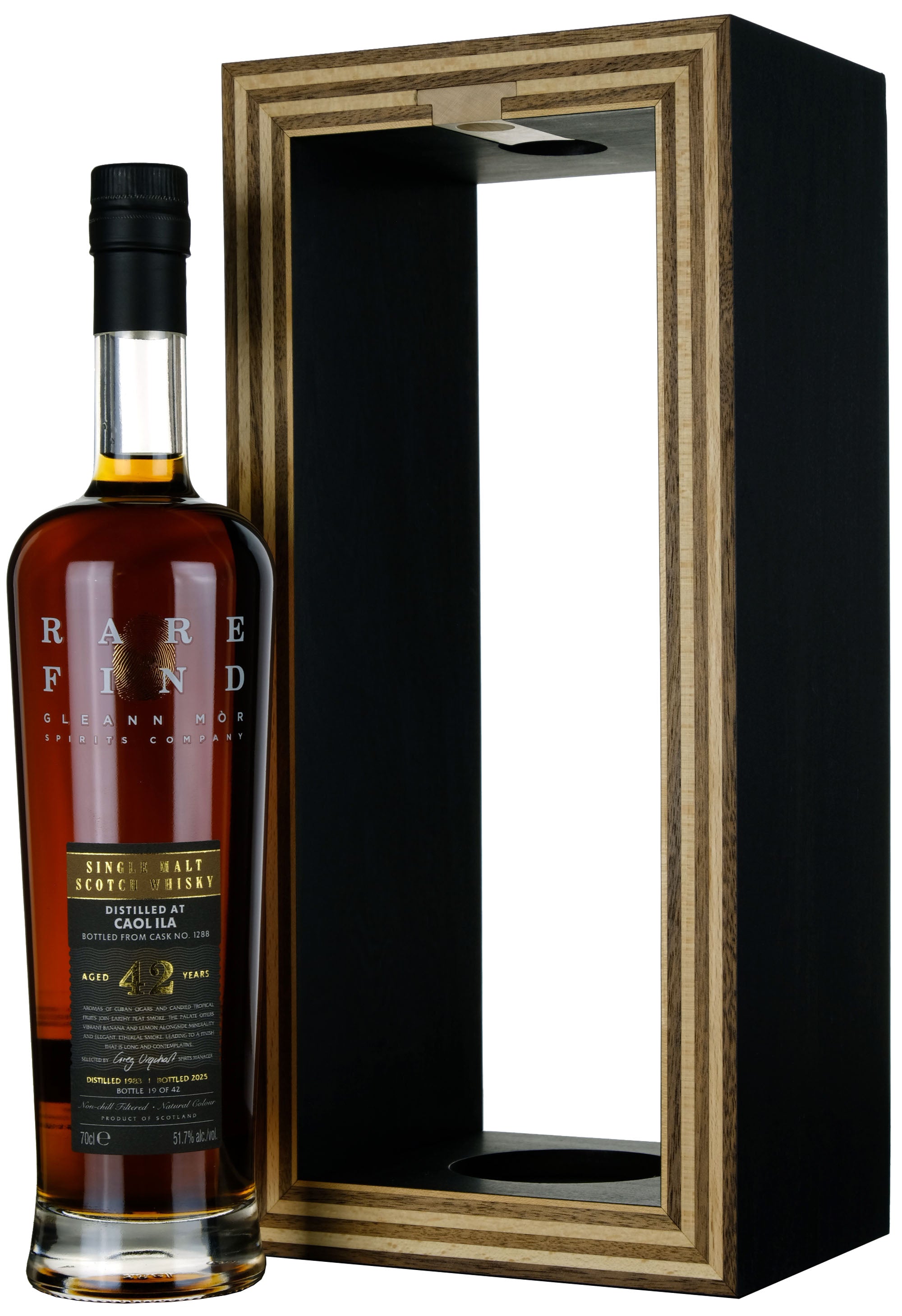 Caol Ila 1983-2025 | 42 Year Old Gleann Mor Rare Find Single Cask 1288