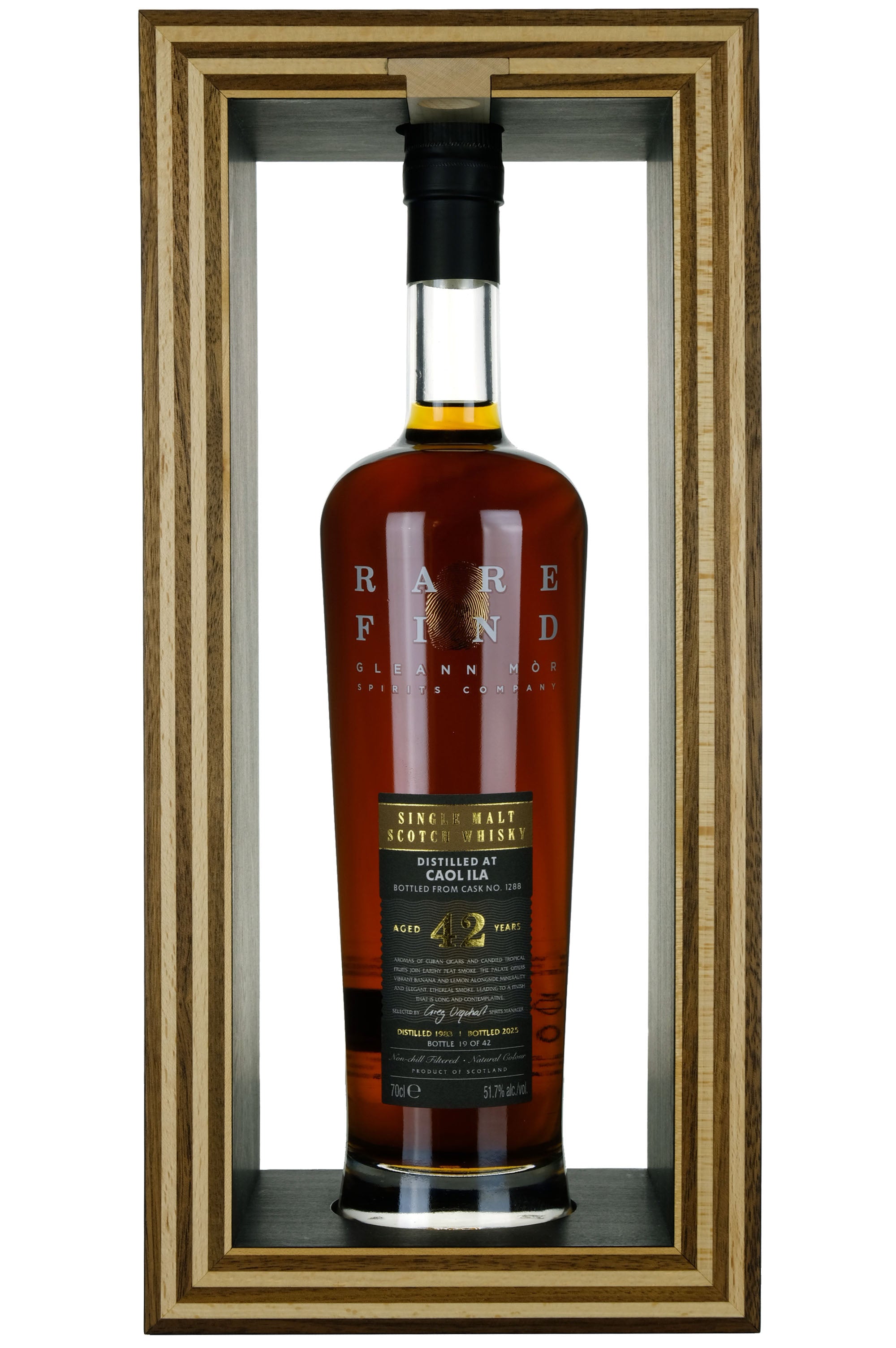 Caol Ila 1983-2025 | 42 Year Old Gleann Mor Rare Find Single Cask 1288