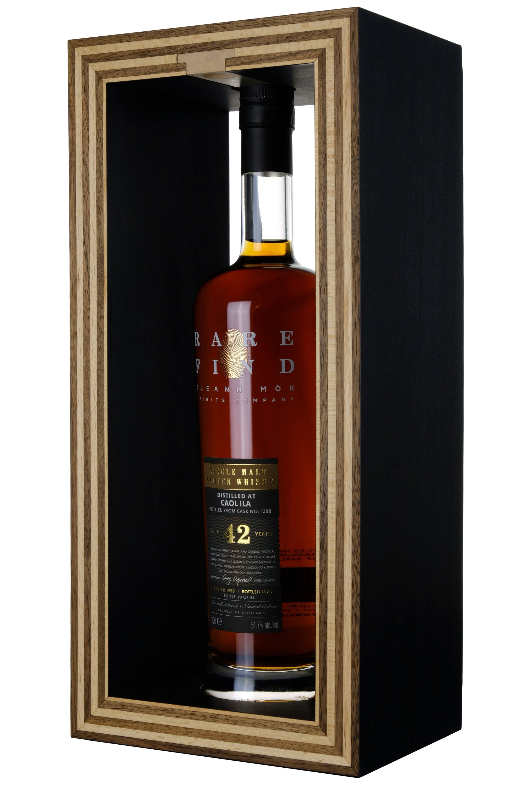 Caol Ila 1983-2025 | 42 Year Old Gleann Mor Rare Find Single Cask 1288