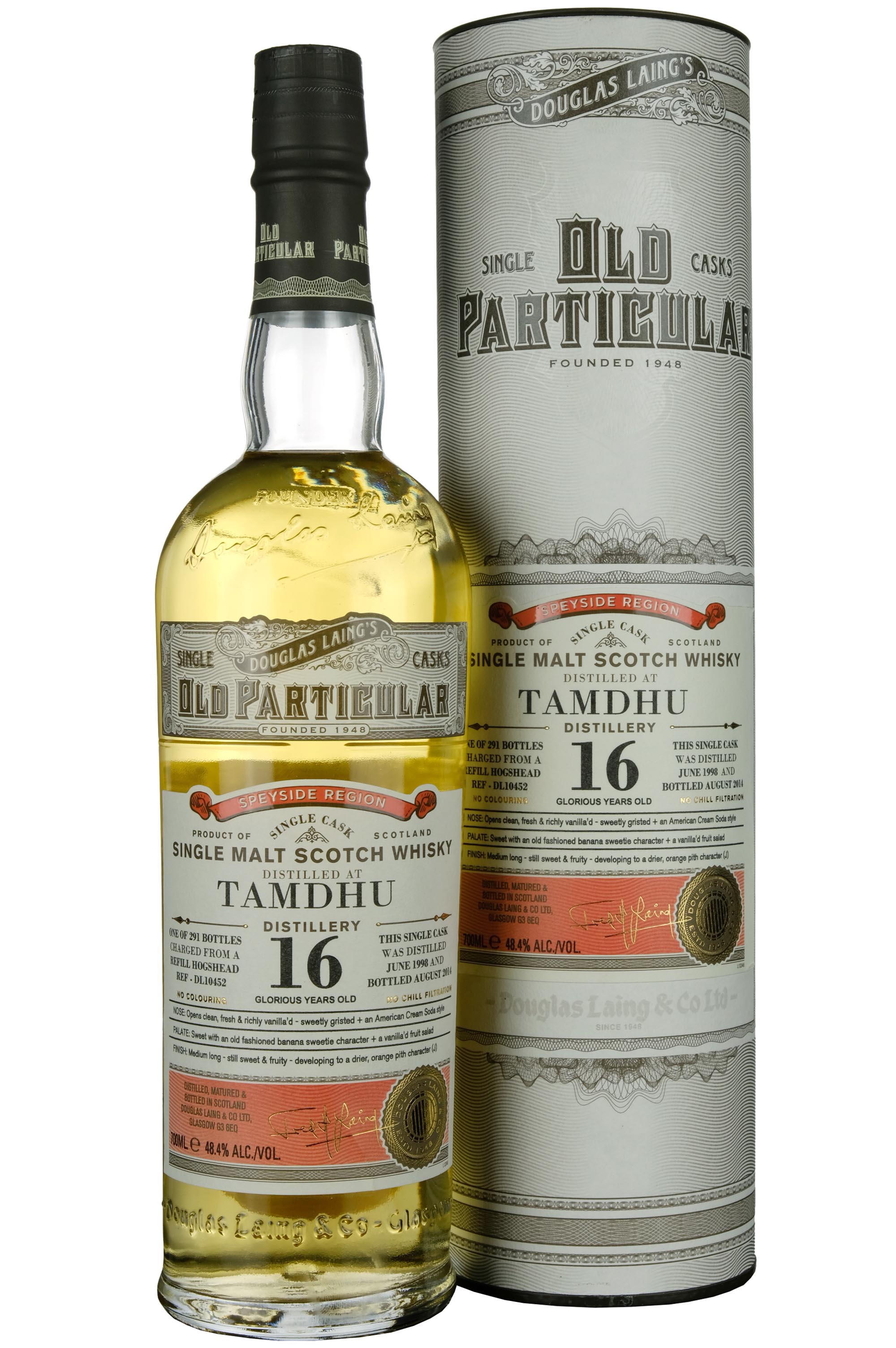 Tamdhu 1998-2014 | 16 Year Old Douglas Laing Old Particular Single Cask DL10452