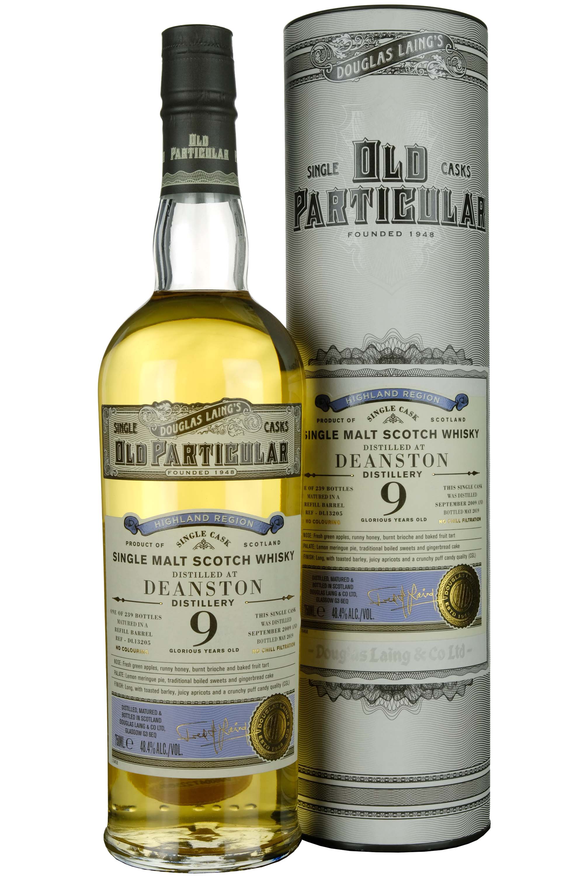 Deanston 2009-2019 | 9 Year Old Douglas Laing Old Particular Single Cask DL13205