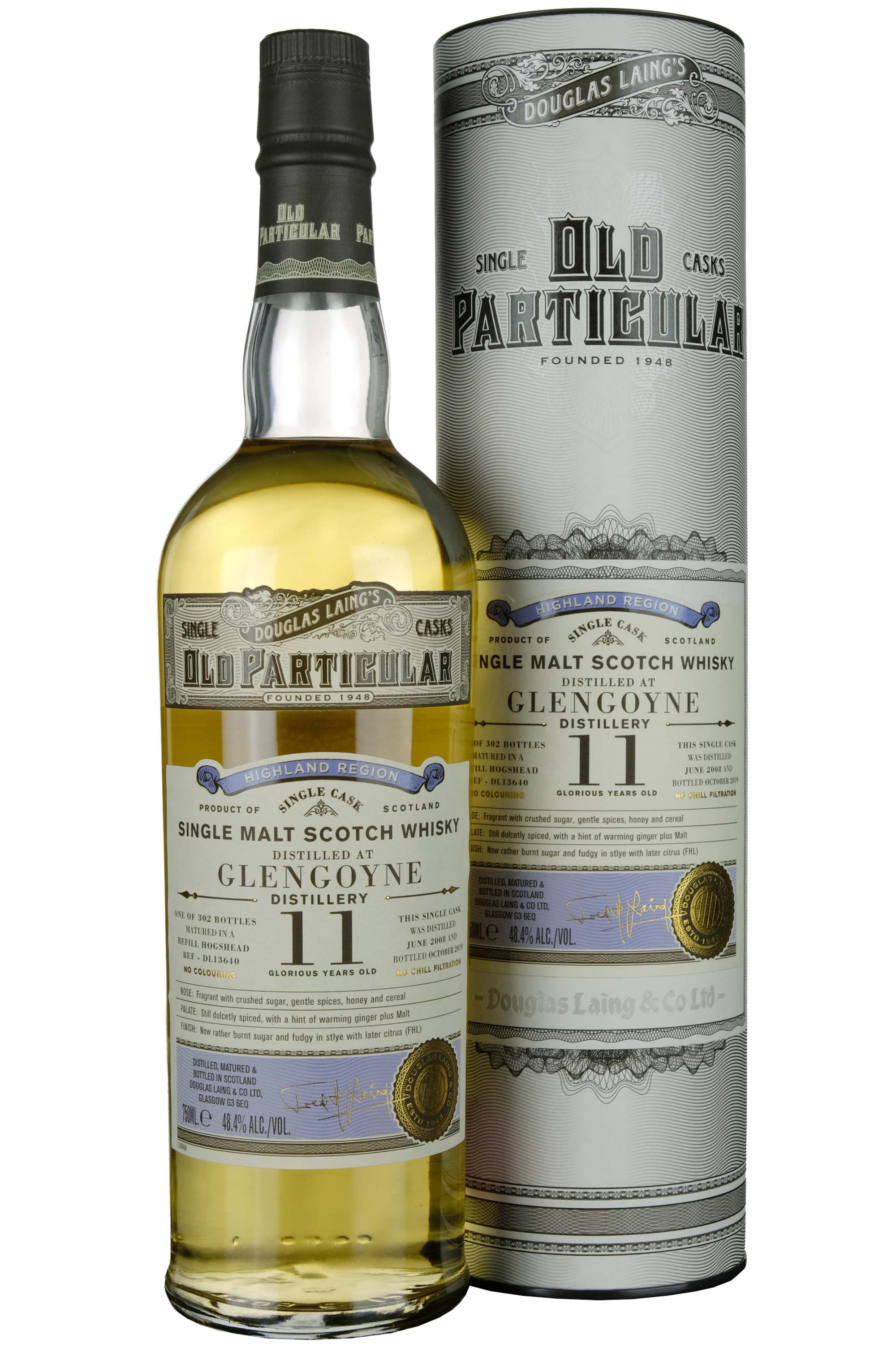 Glengoyne 2008-2019 | 11 Year Old Douglas Laing Old Particular Single Cask DL13640