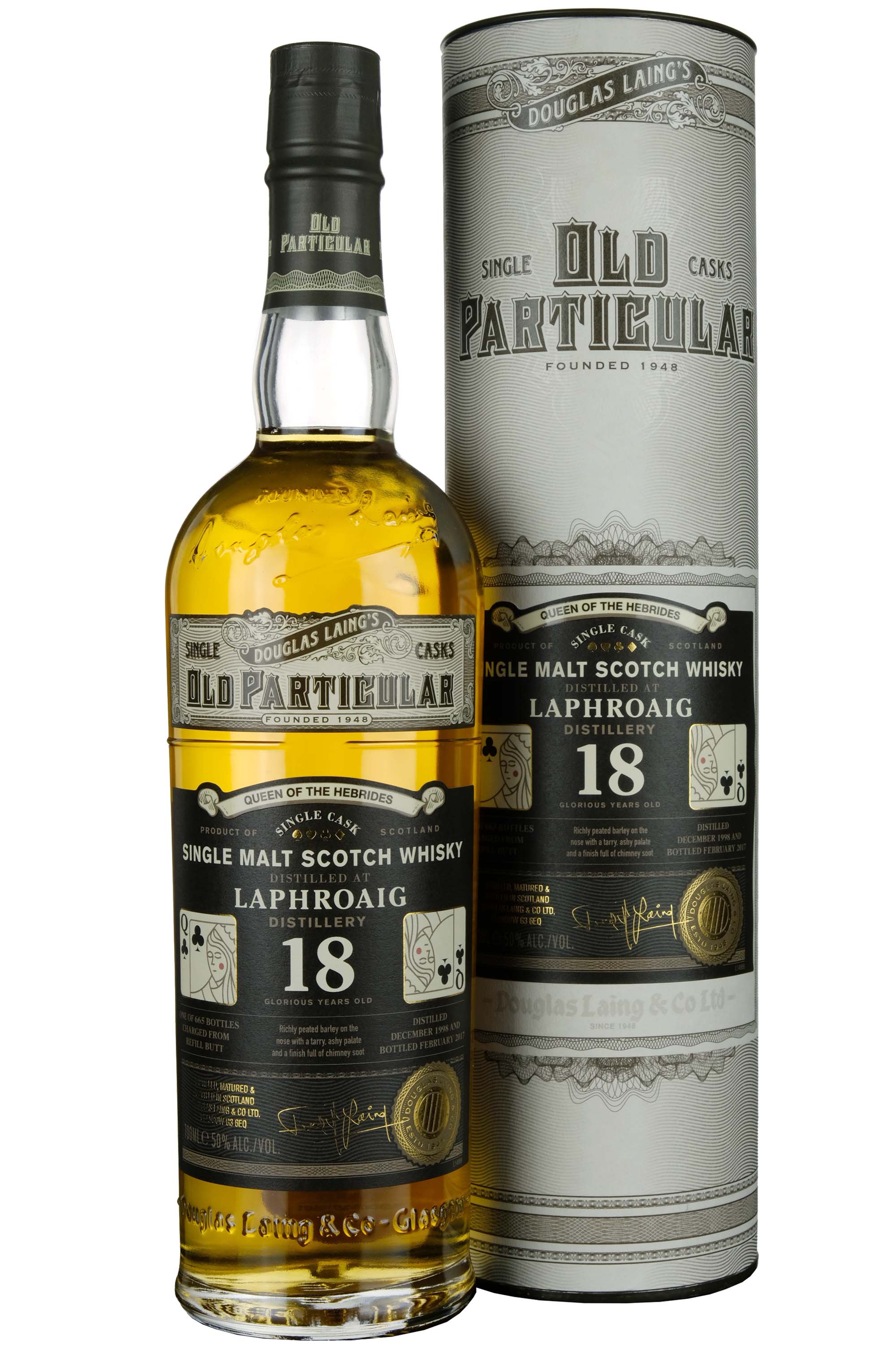 Laphroaig 1998-2017 | 18 Year Old Douglas Laing Old Particular Single Cask Queen Of The Hebrides