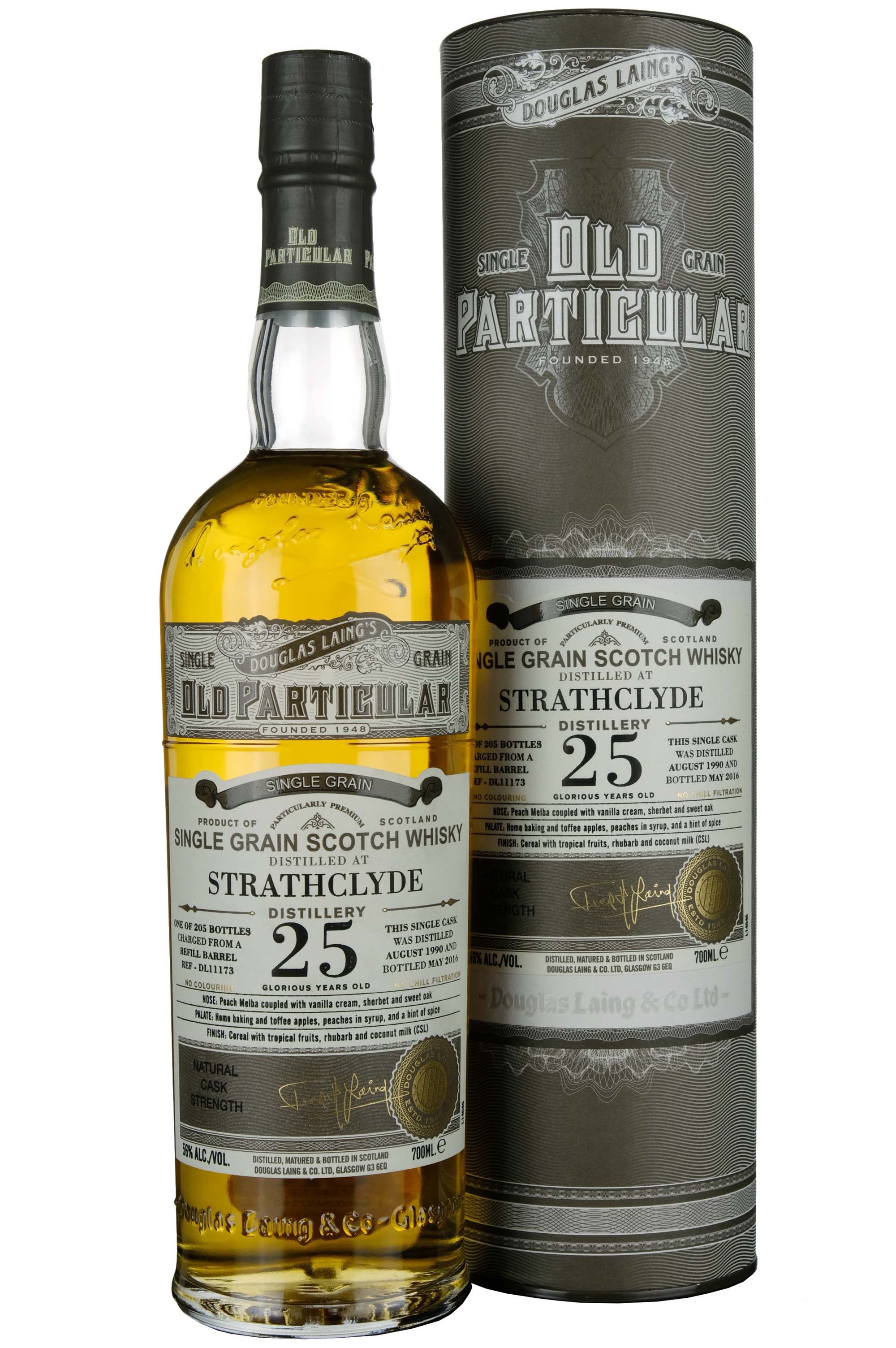 Strathclyde 1990-2016 | 25 Year Old Douglas Laing Old Particular Single Cask DL11173