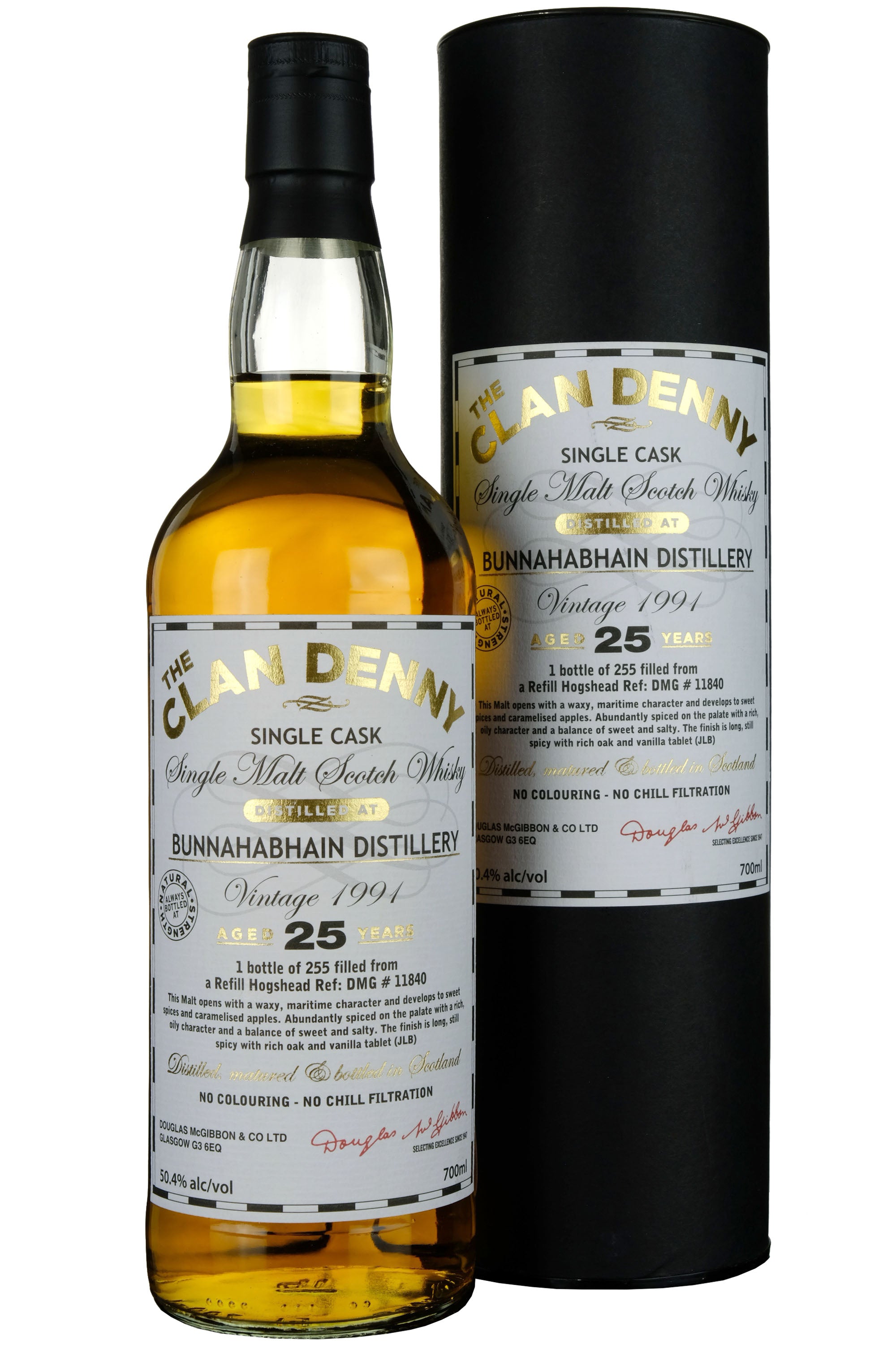 Bunnahabhain 1991 | 25 Year Old Douglas Laing Clan Denny Single Cask DMG11840