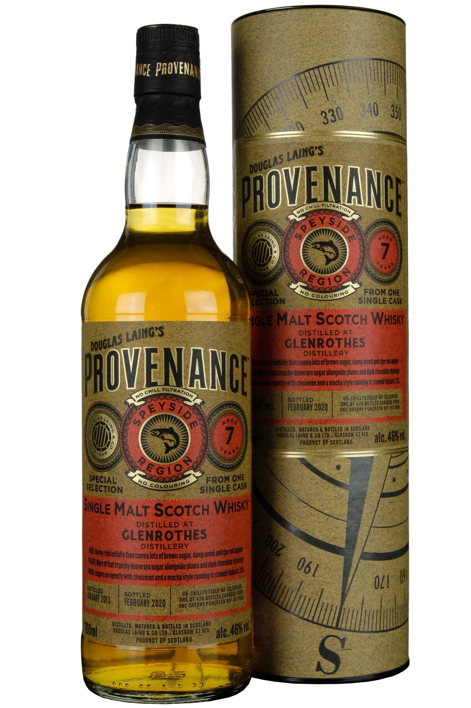 Glenrothes 2013-2020 | 7 Year Old Douglas Laing Provenance Single Cask DL13900