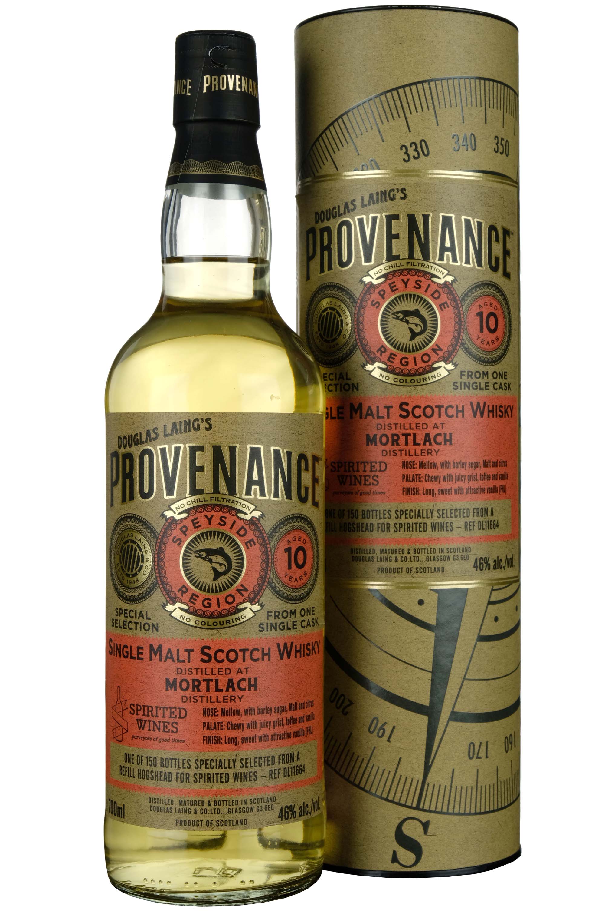 Mortlach 2006 | 10 Year Old Douglas Laing Provenance Single Cask DL11664