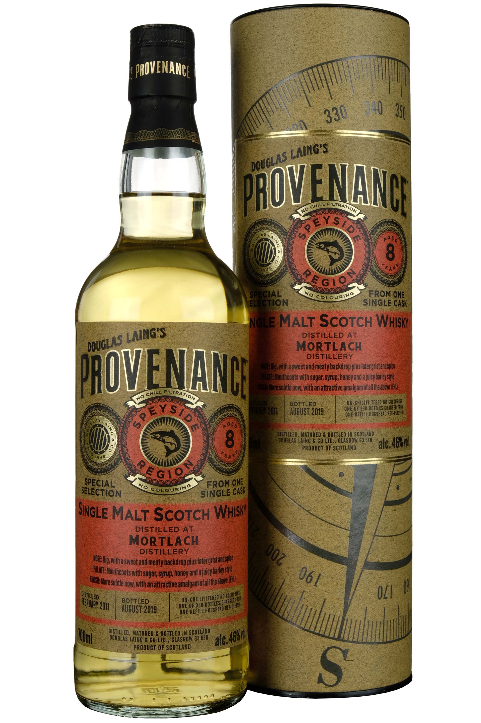 Mortlach 2011-2019 | 8 Year Old Douglas Laing Provenance Single Cask DL13519