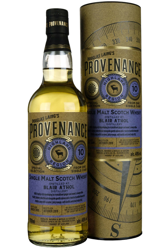 Blair Athol 2009-2019 | 10 Year Old Douglas Laing Provenance Single Cask DL13697