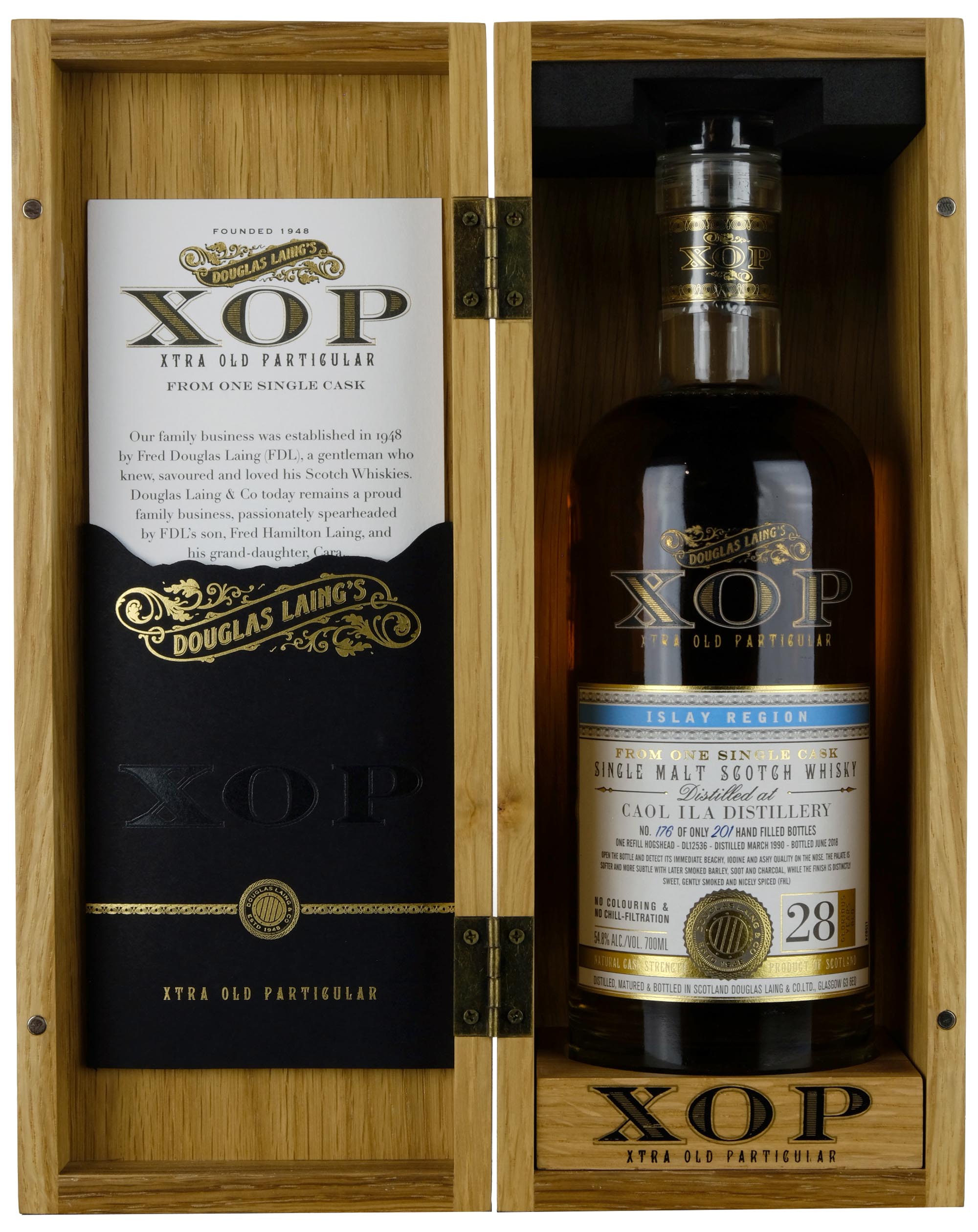 Caol Ila 1990-2018 | 28 Year Old Douglas Laing XOP Single Cask DL12536