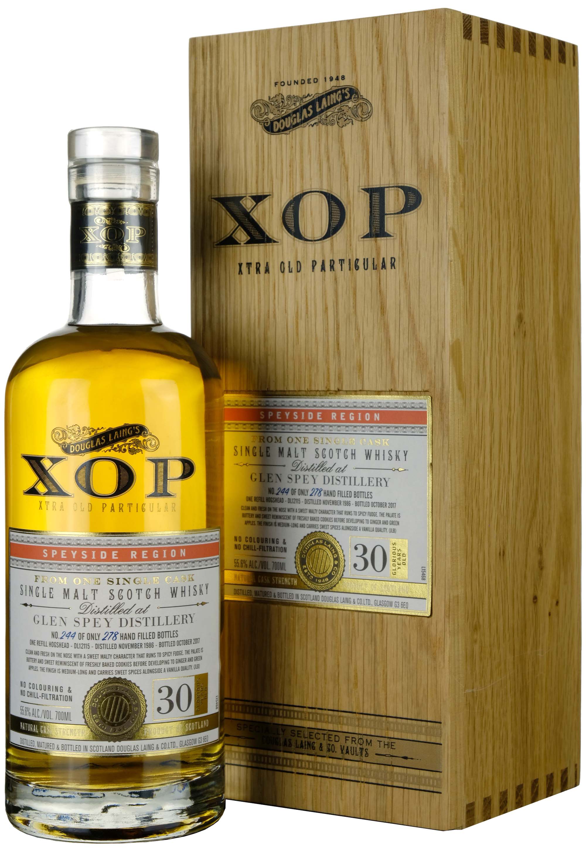 Glen Spey 1986-2017 | 30 Year Old Douglas Laing XOP Single Cask DL12115