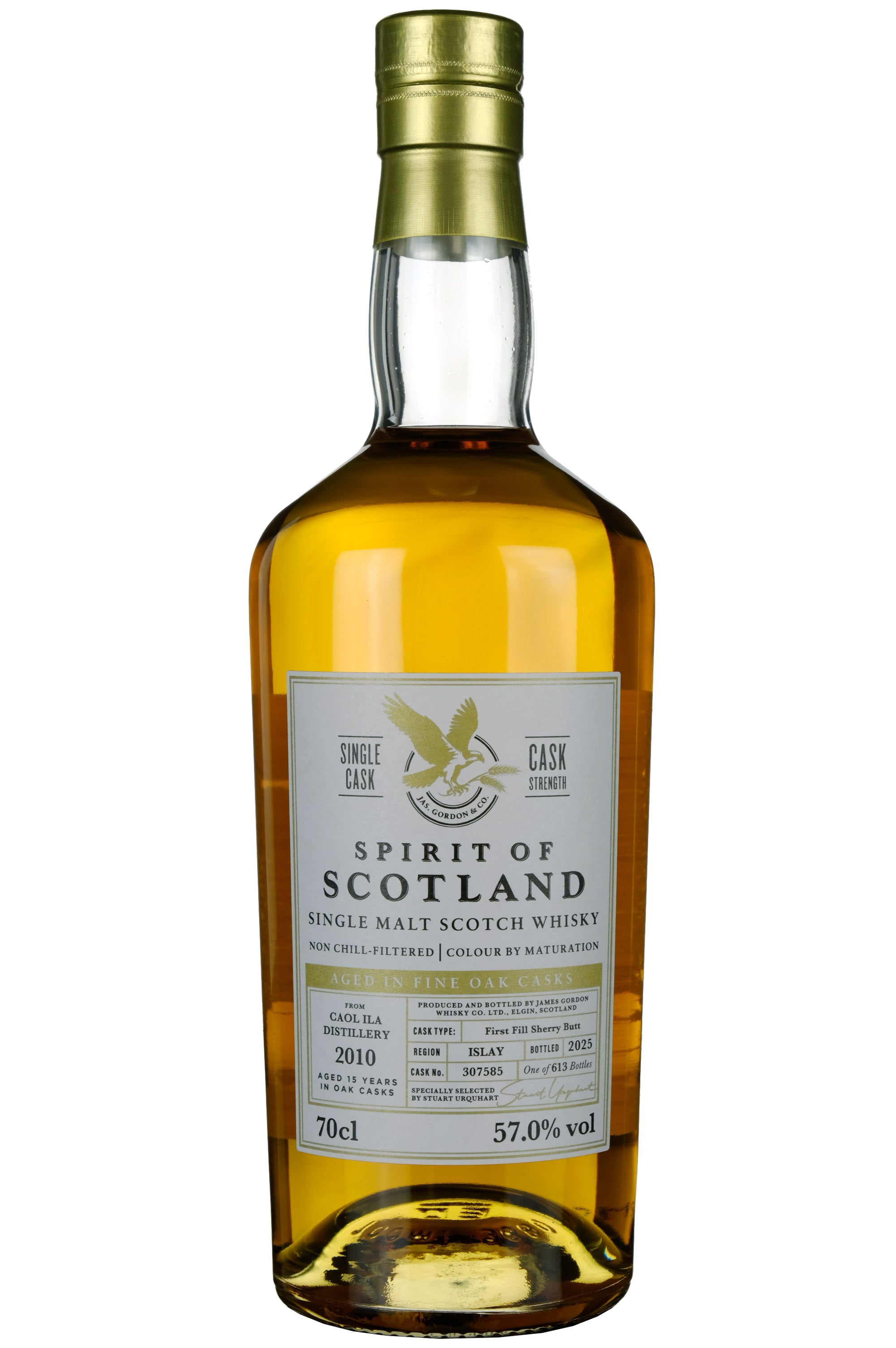 Caol Ila 2010-2025 | 15 Year Old Spirit Of Scotland Single Cask 307585