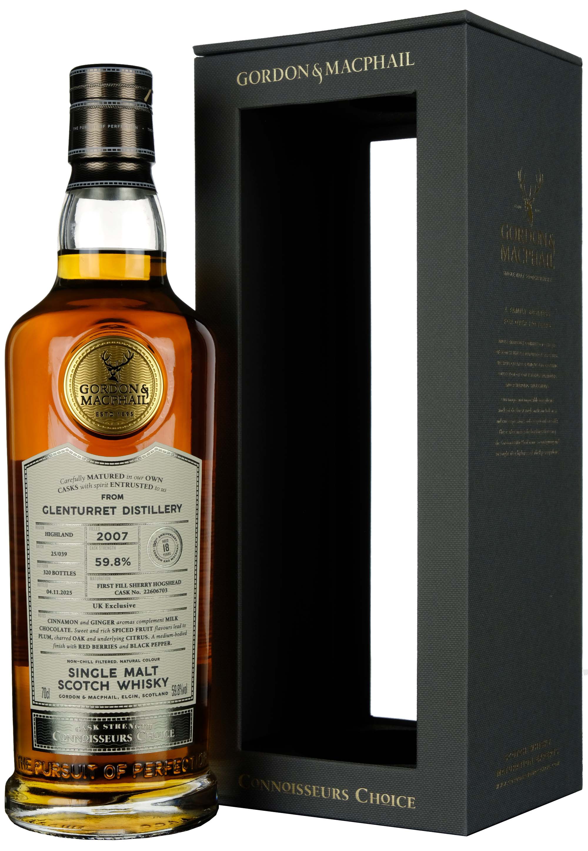Glenturret 2007-2025 | 18 Year Old Gordon & MacPhail Connoisseurs Choice Single Cask 22606703