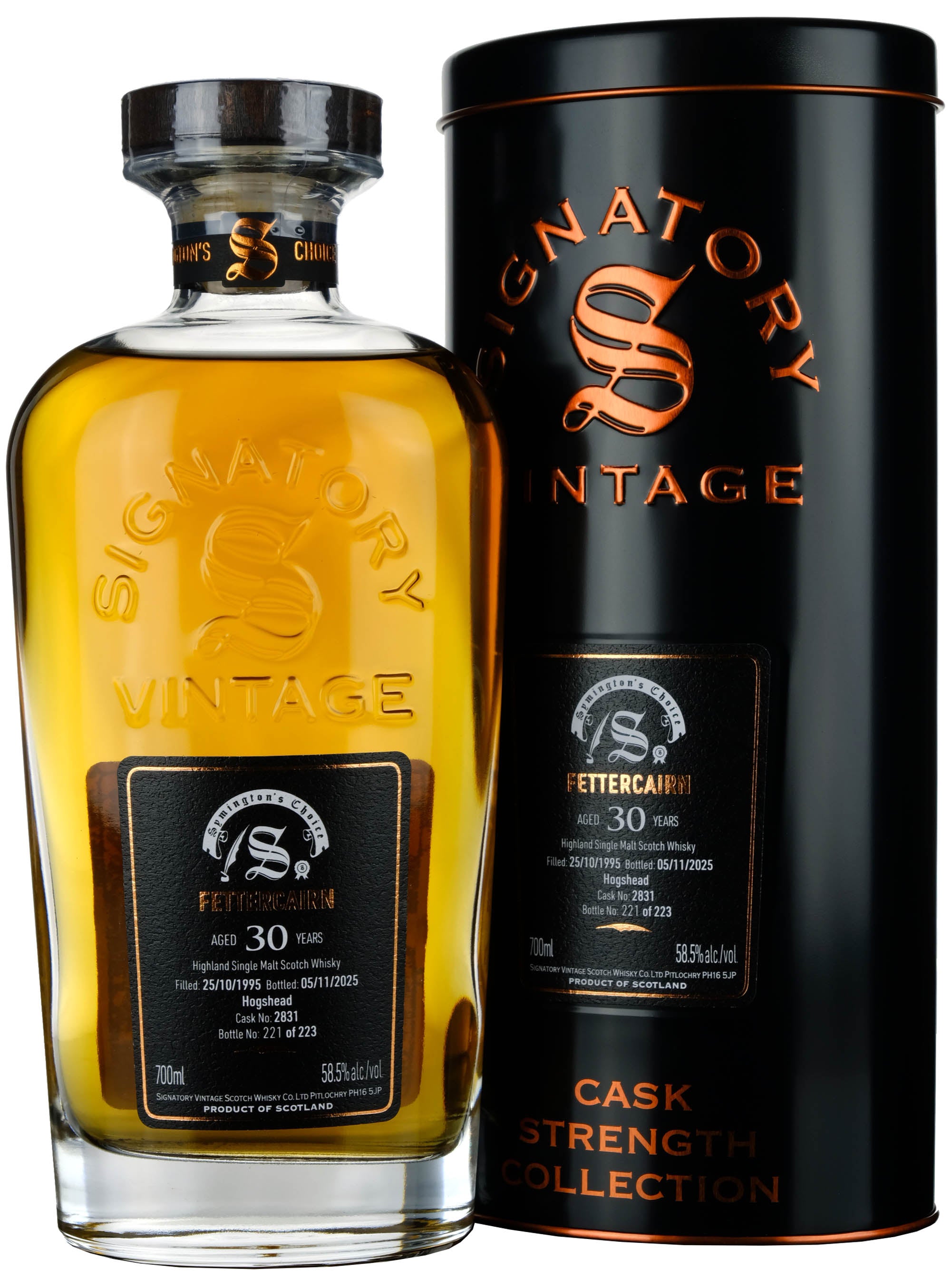Fettercairn 1995-2025 | 30 Year Old Signatory Vintage Symington's Choice Single Cask 2831