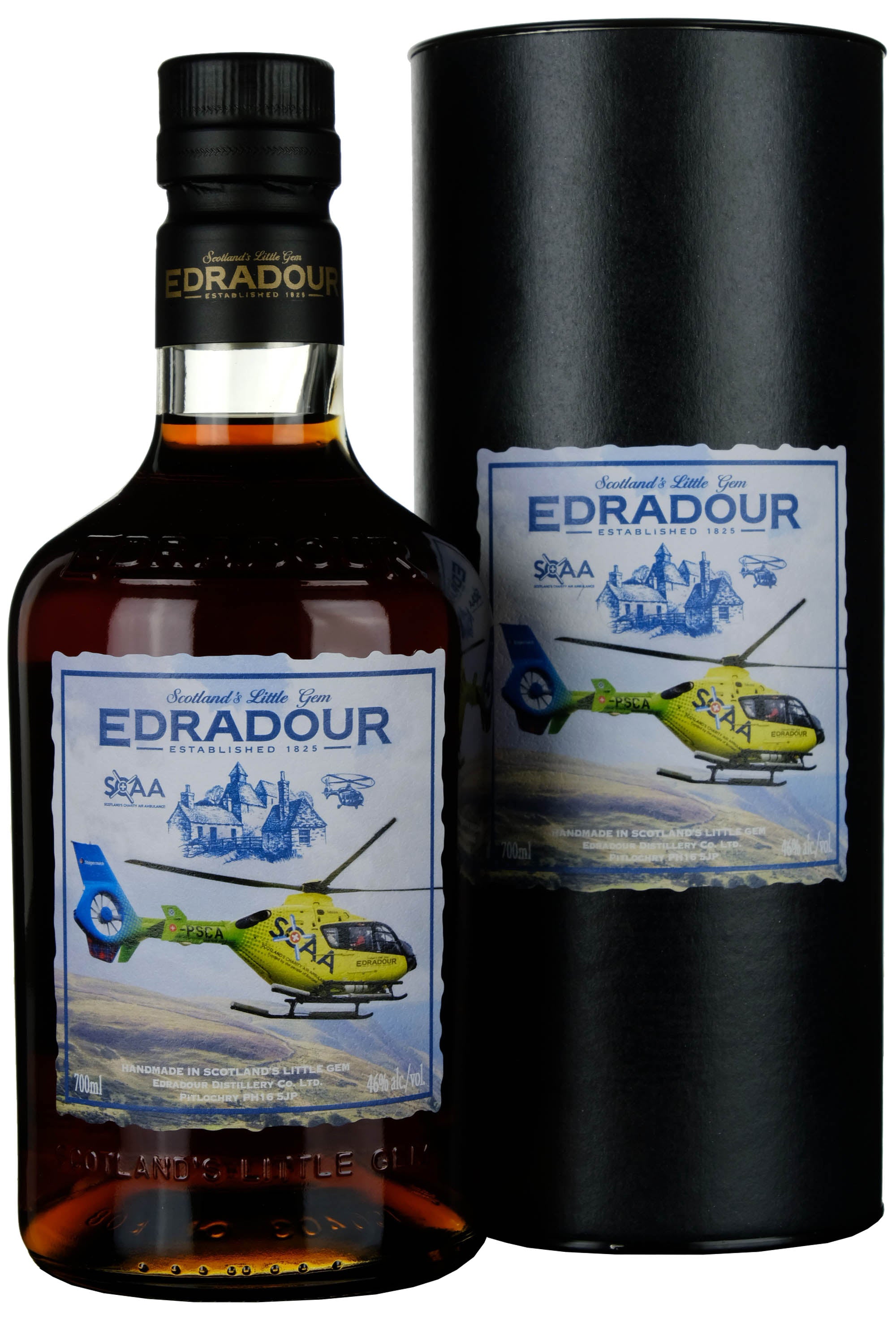 Edradour 12 Year Old Scotland's Charity Air Ambulance Bottled 2025