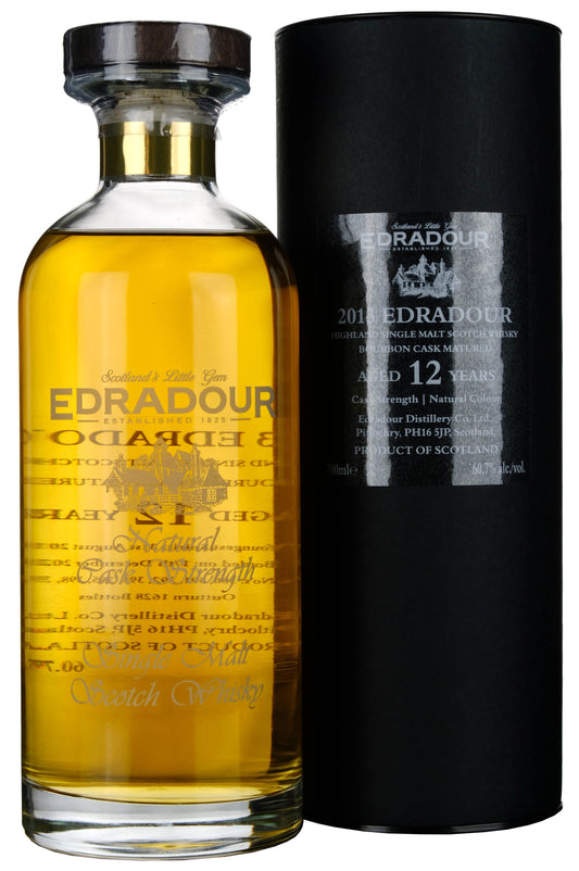 Edradour 2013-2025 | 12 Year Old Cask Strength Ibisco Decanter