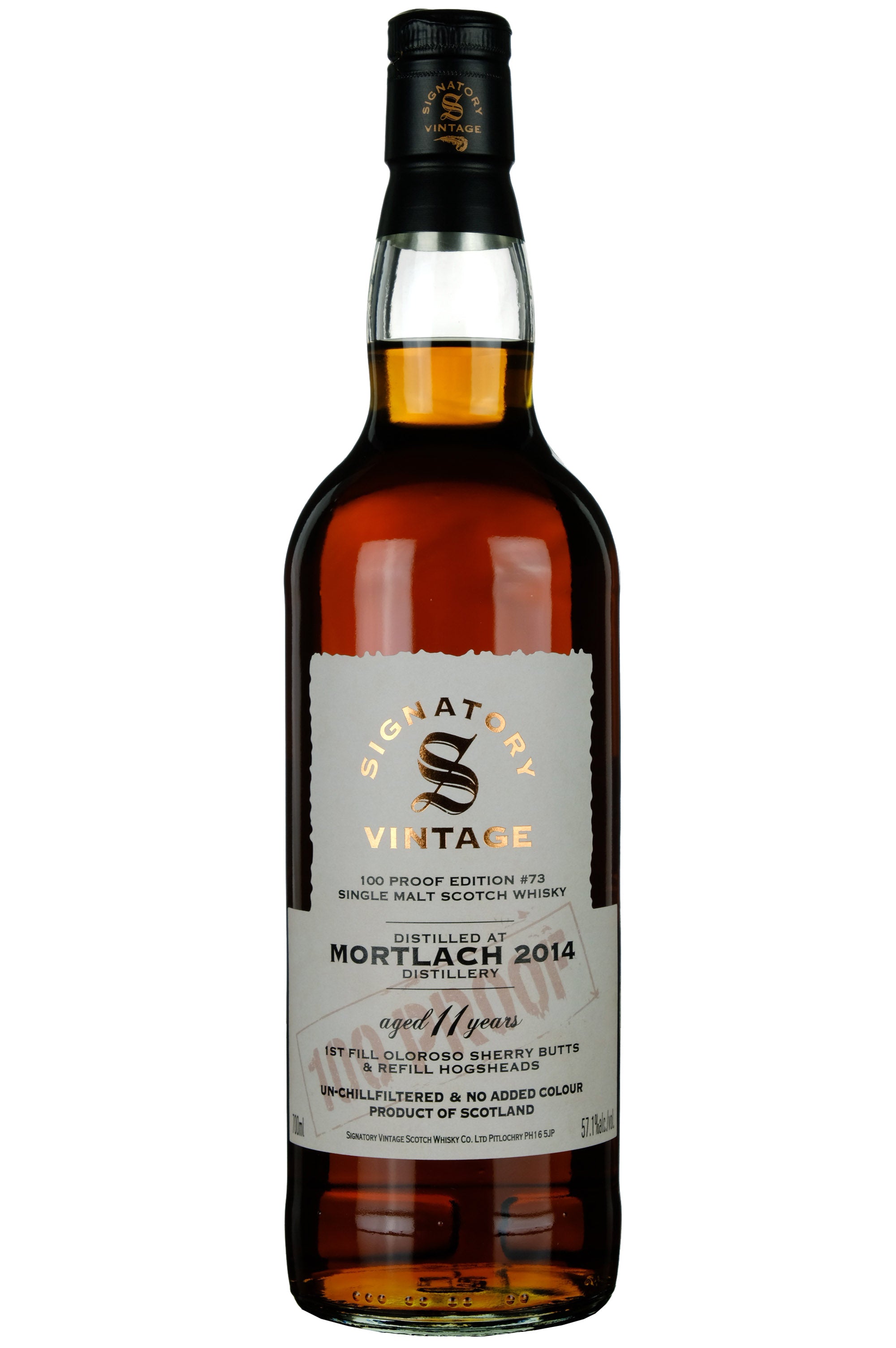 Mortlach 2014-2026 | 11 Year Old Signatory Vintage 100 Proof Edition 73