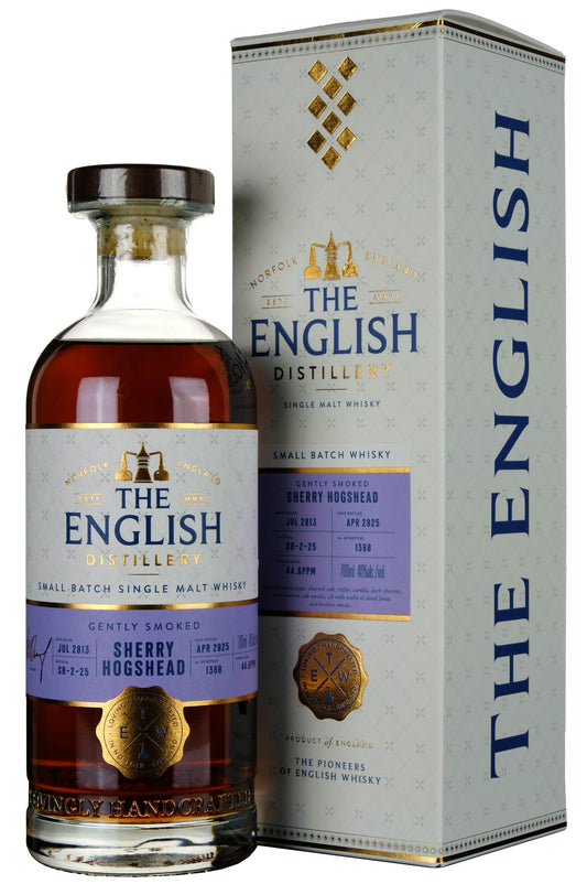 The English Whisky 2013-2025 Small Batch Sherry Hogshead