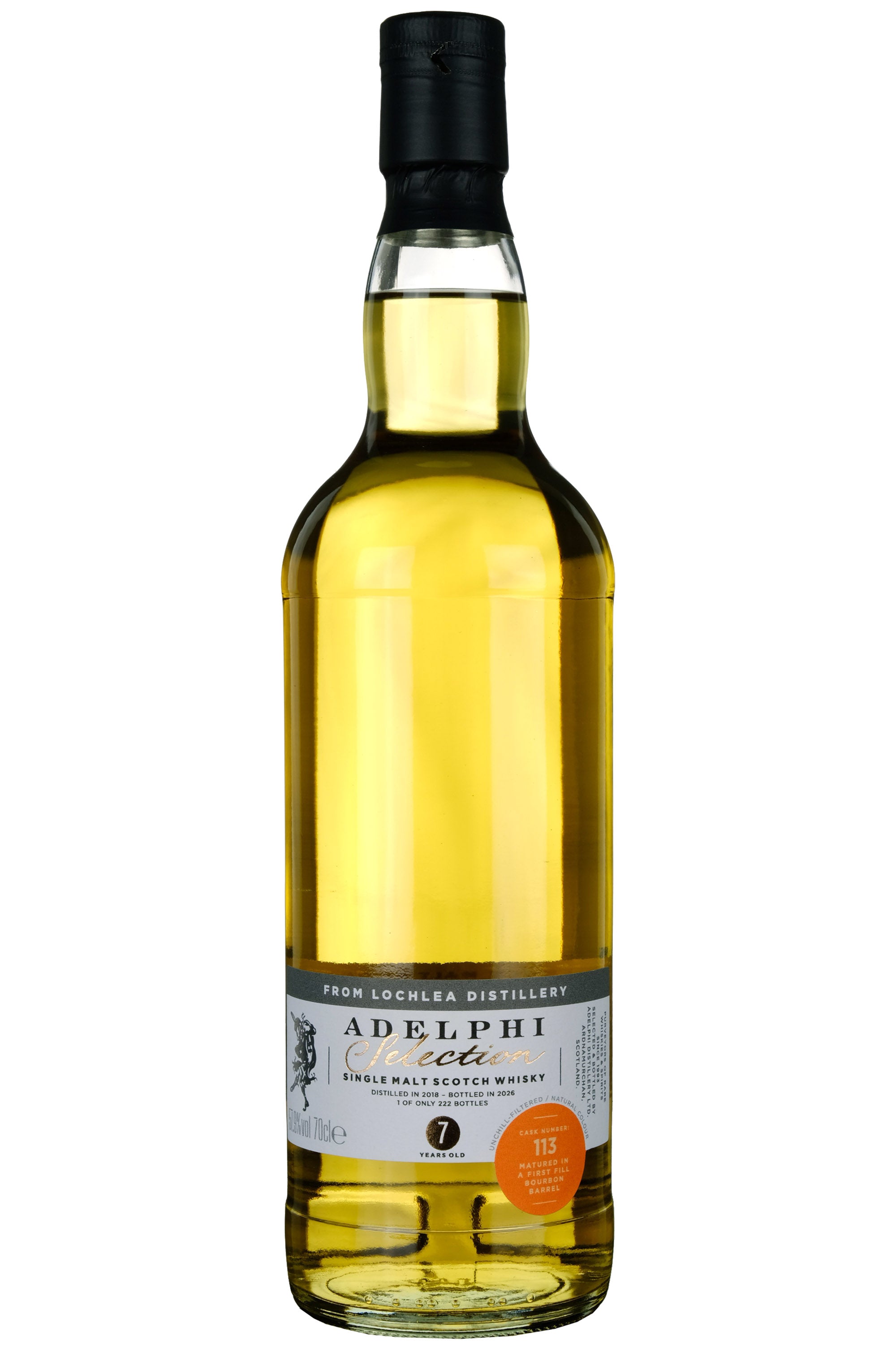 Lochlea 2018-2026 | 7 Year Old Adelphi Selection Single Cask 113