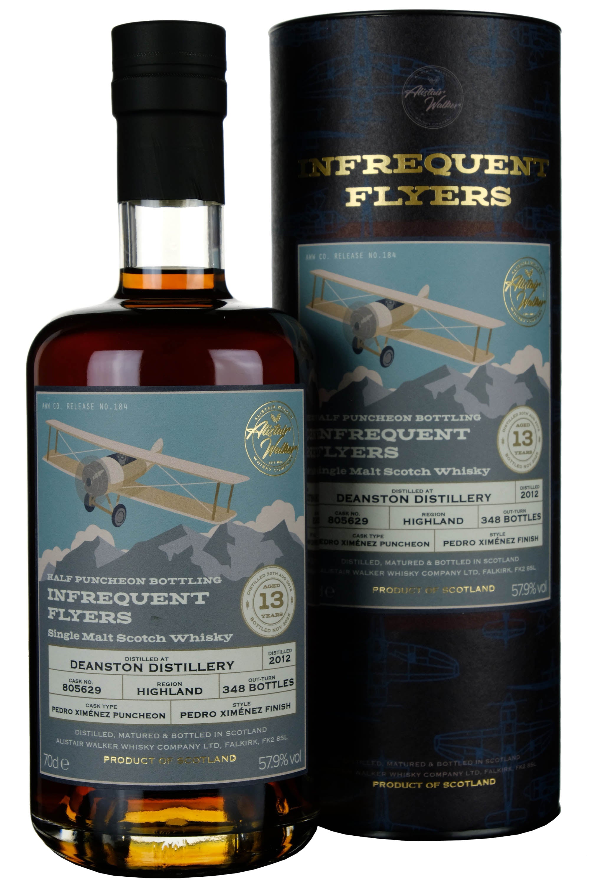 Deanston 2012-2025 | 13 Year Old Infrequent Flyers Single Cask 805629