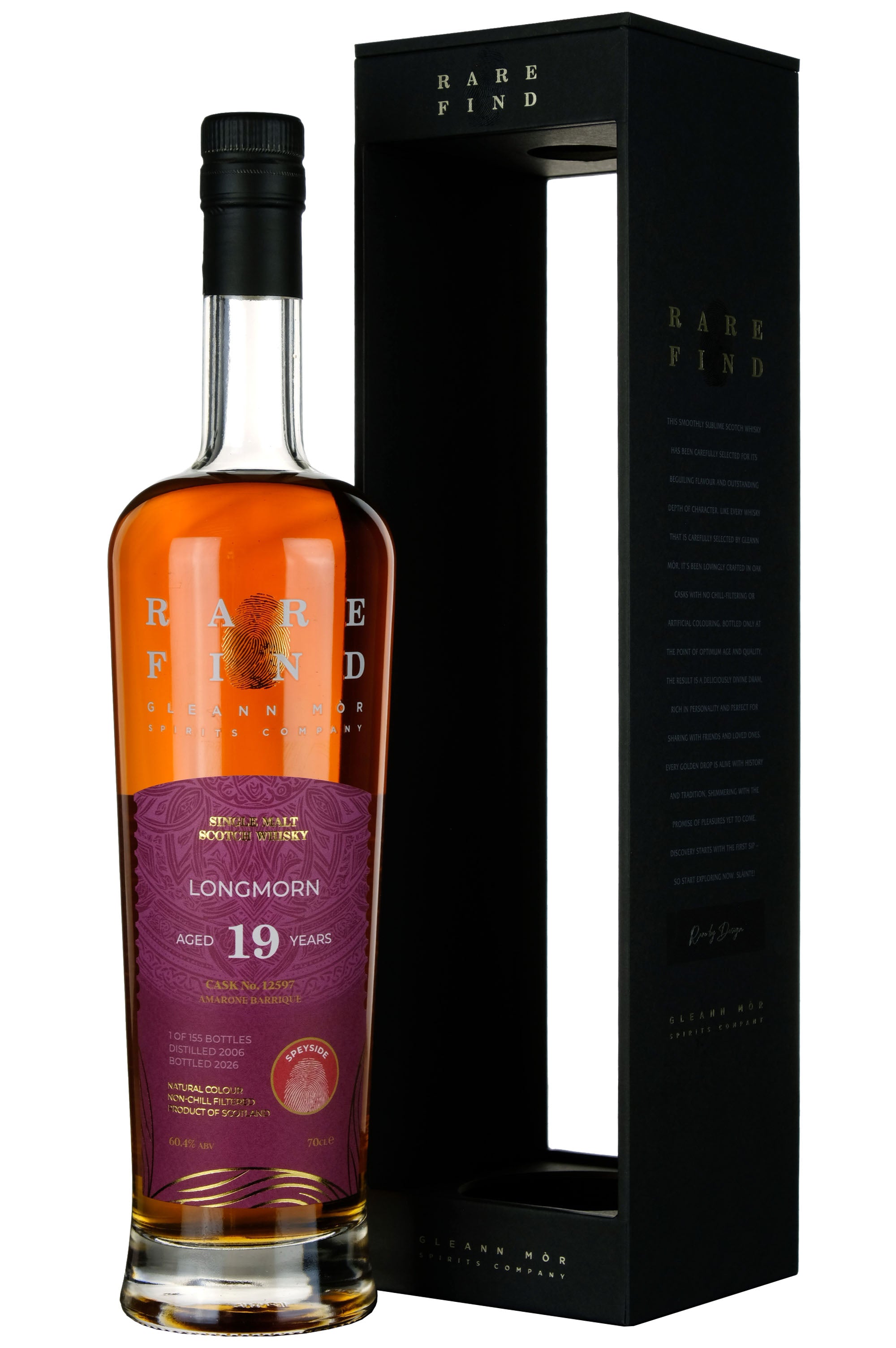Longmorn 2006-2026 | 19 Year Old Gleann Mor Rare Find Single Cask 12597